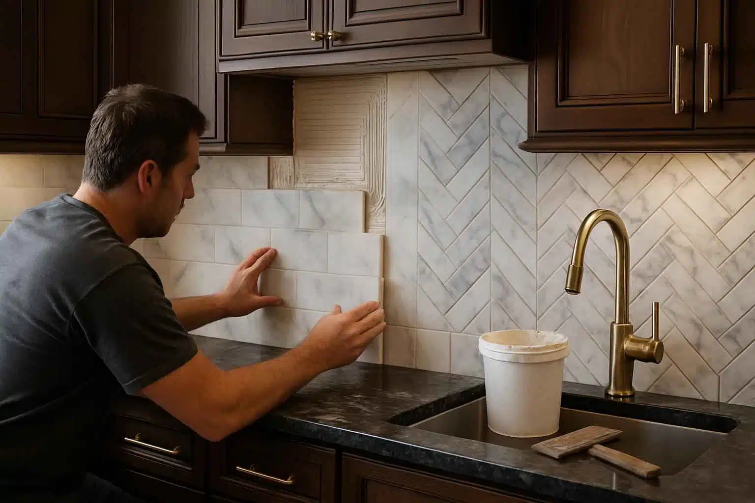 Kitchen Backsplash Installer in Ingram TX