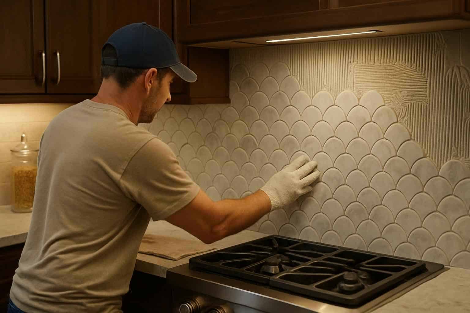 Kitchen Backsplash Tile Installer in Center Point TX