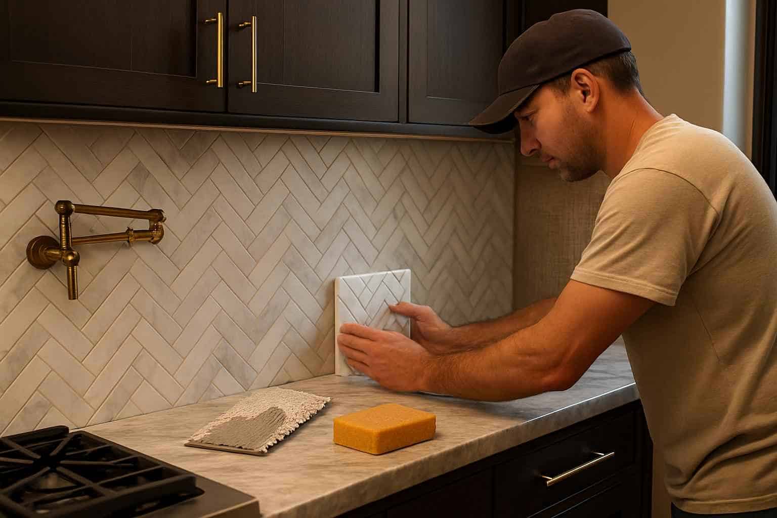 Kitchen Backsplash Tile Installer in Sisterdale TX