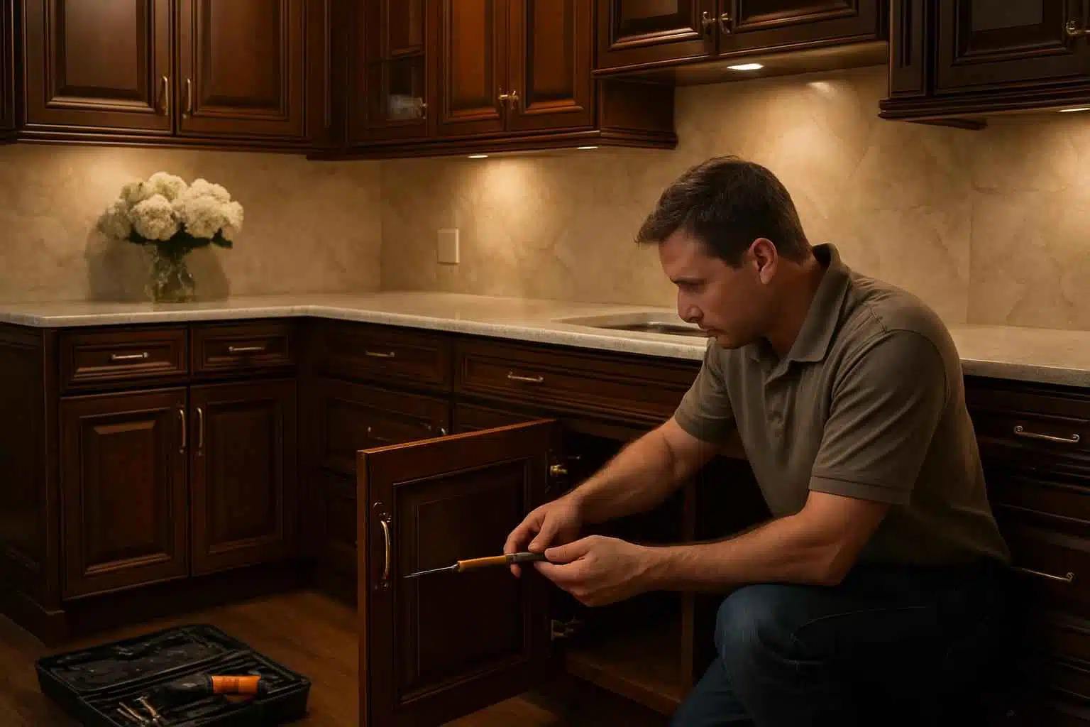 Kitchen Cabinet Repair Service in Johnson City TX