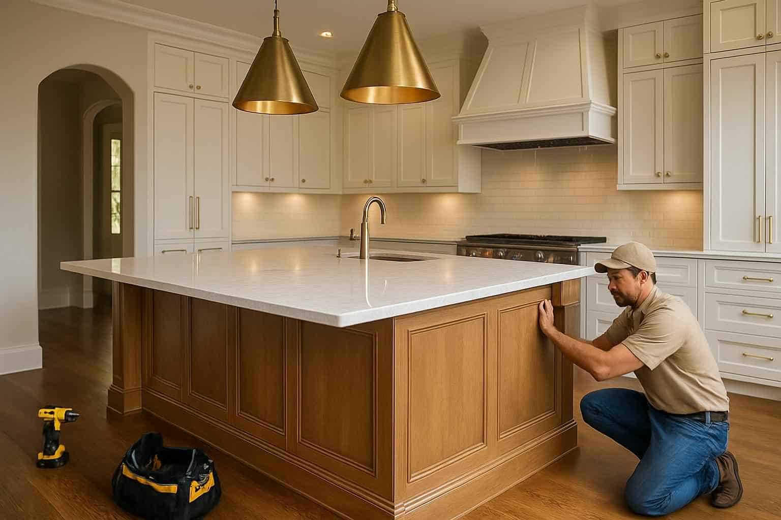 Kitchen Island Installation Contractor in Blanco TX