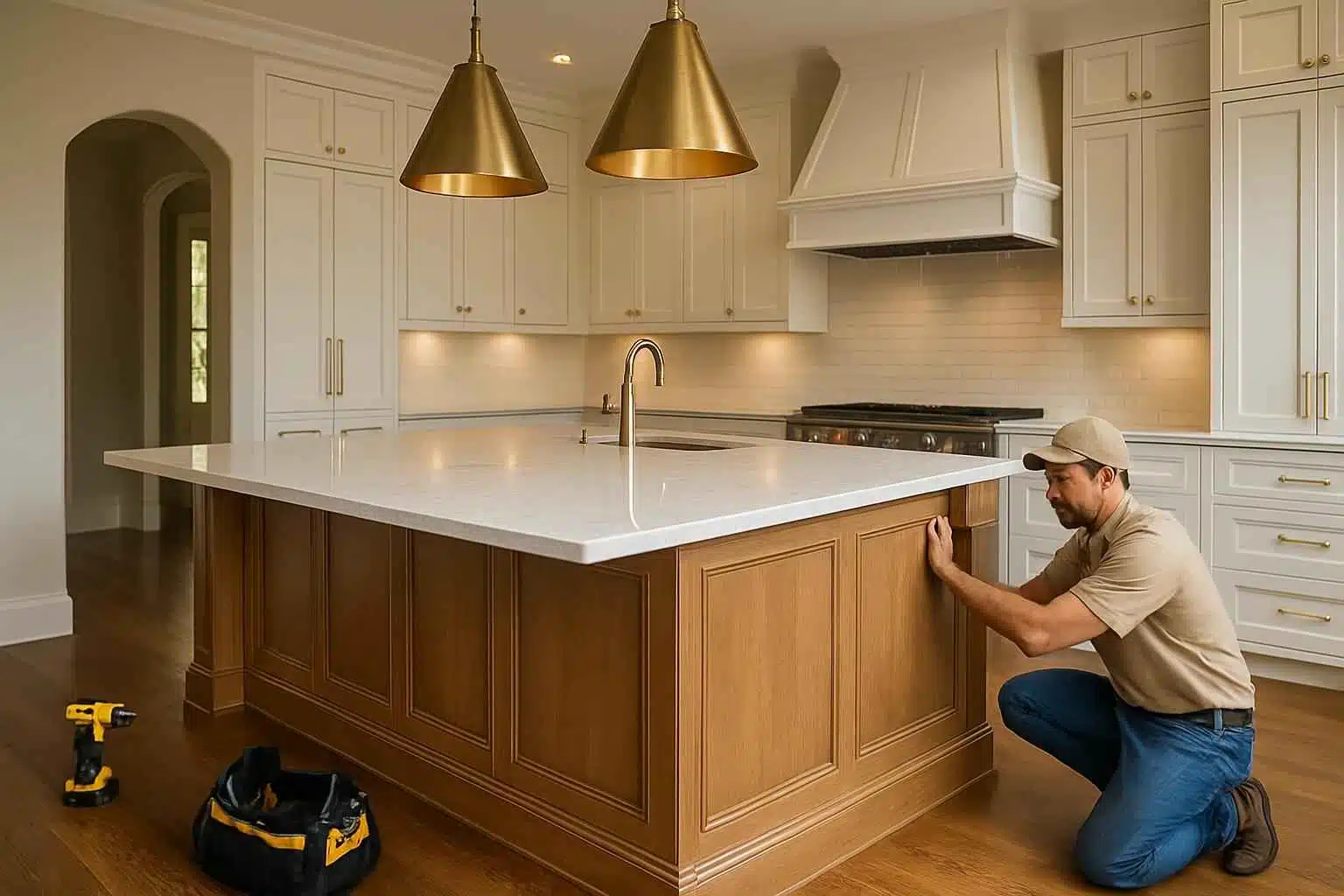 Kitchen Island Installation Contractor in Blanco TX