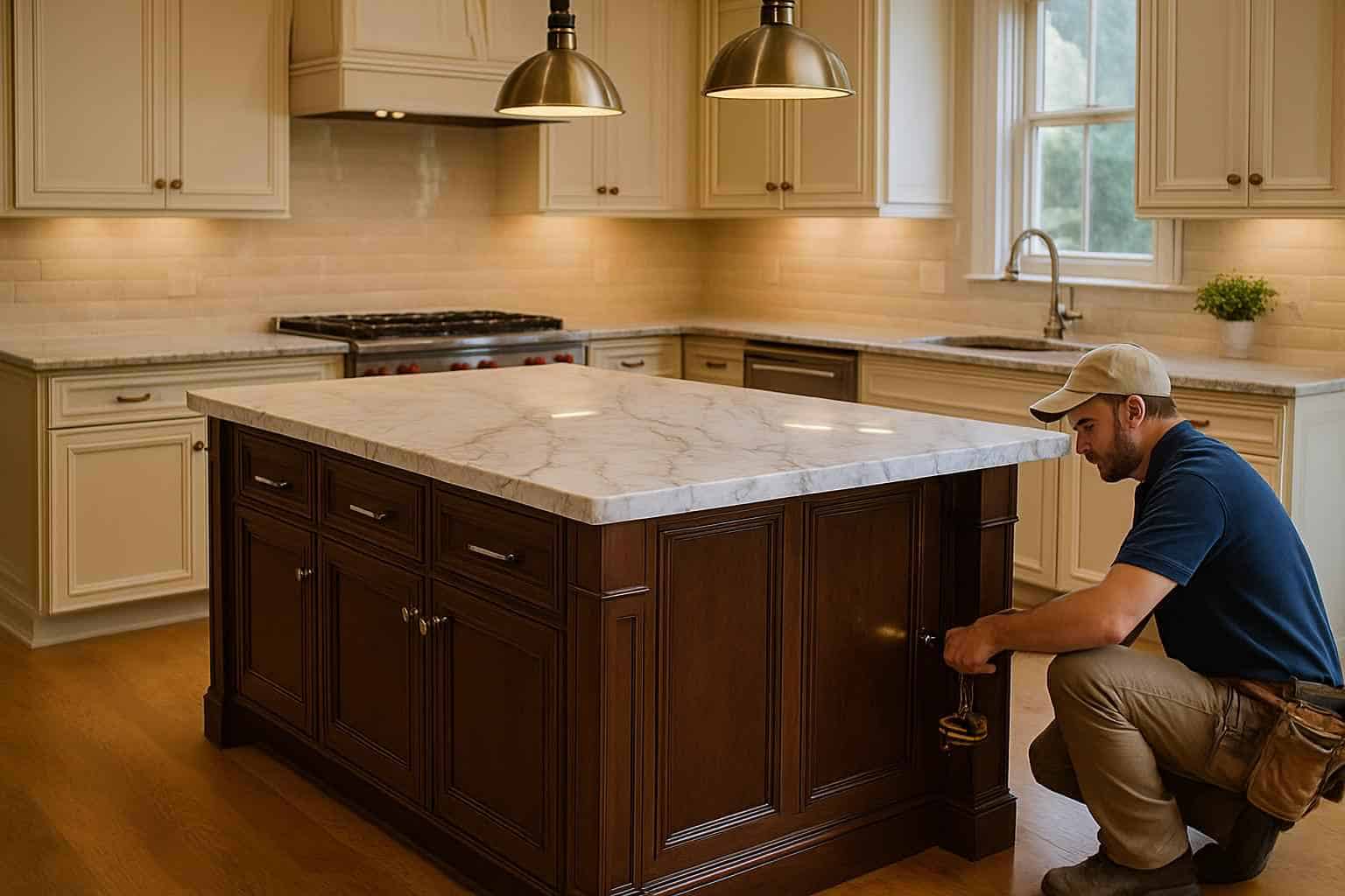 Kitchen Island Installation Contractor in Ingram TX