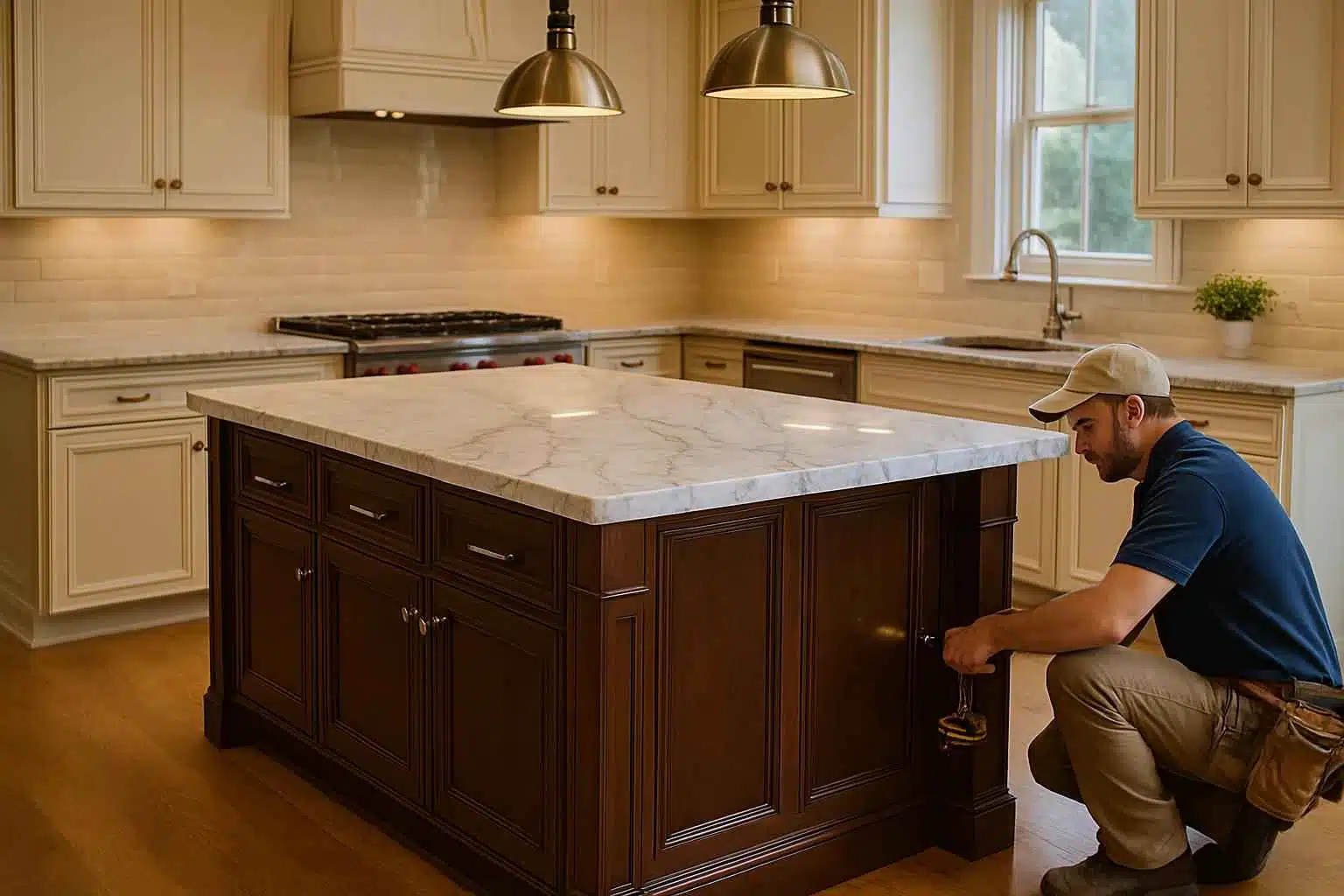 Kitchen Island Installation Contractor in Ingram TX