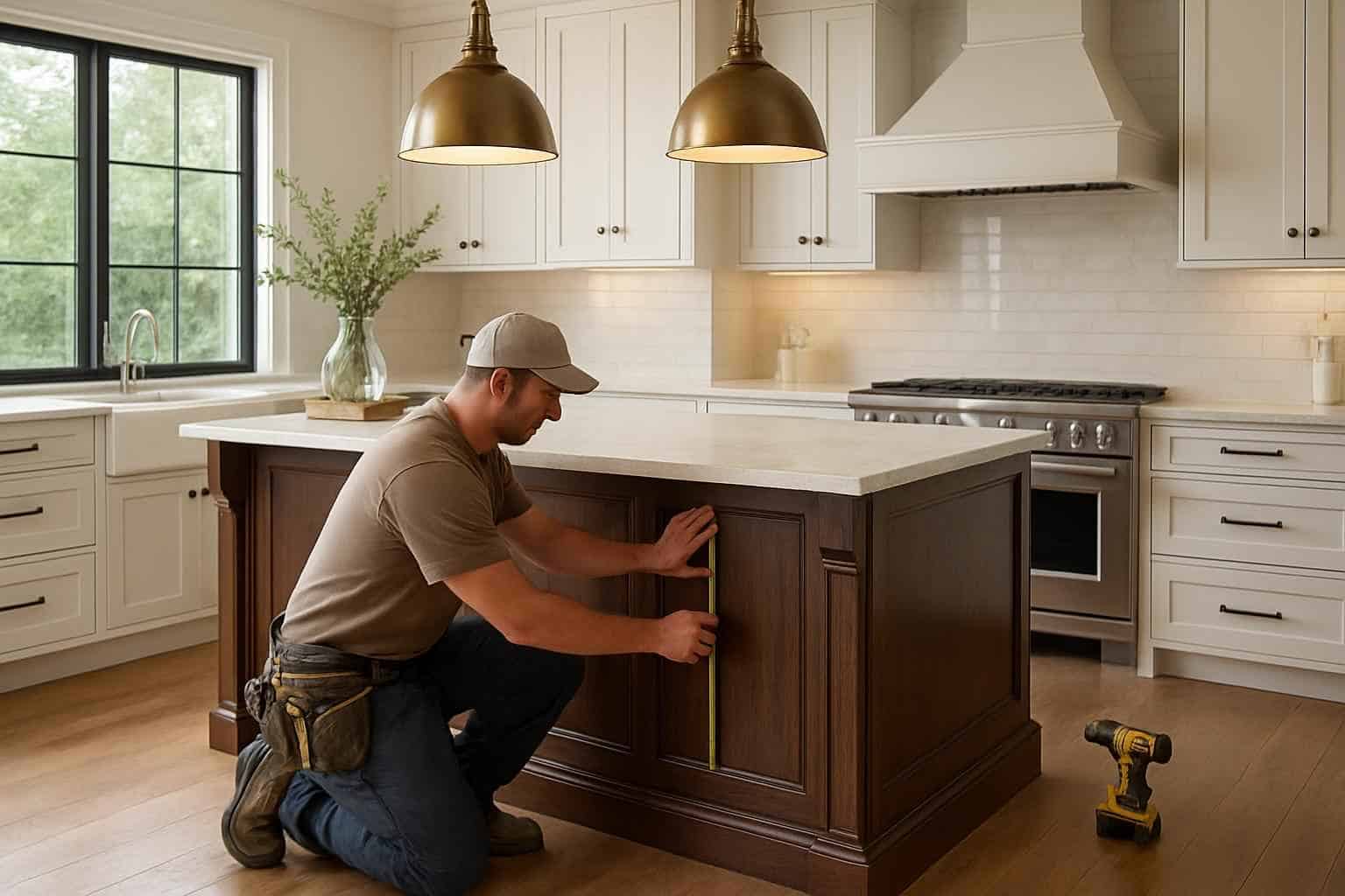 Kitchen Remodeling Contractor In Waring TX Kitchen Island Installation Contractor in Waring TX