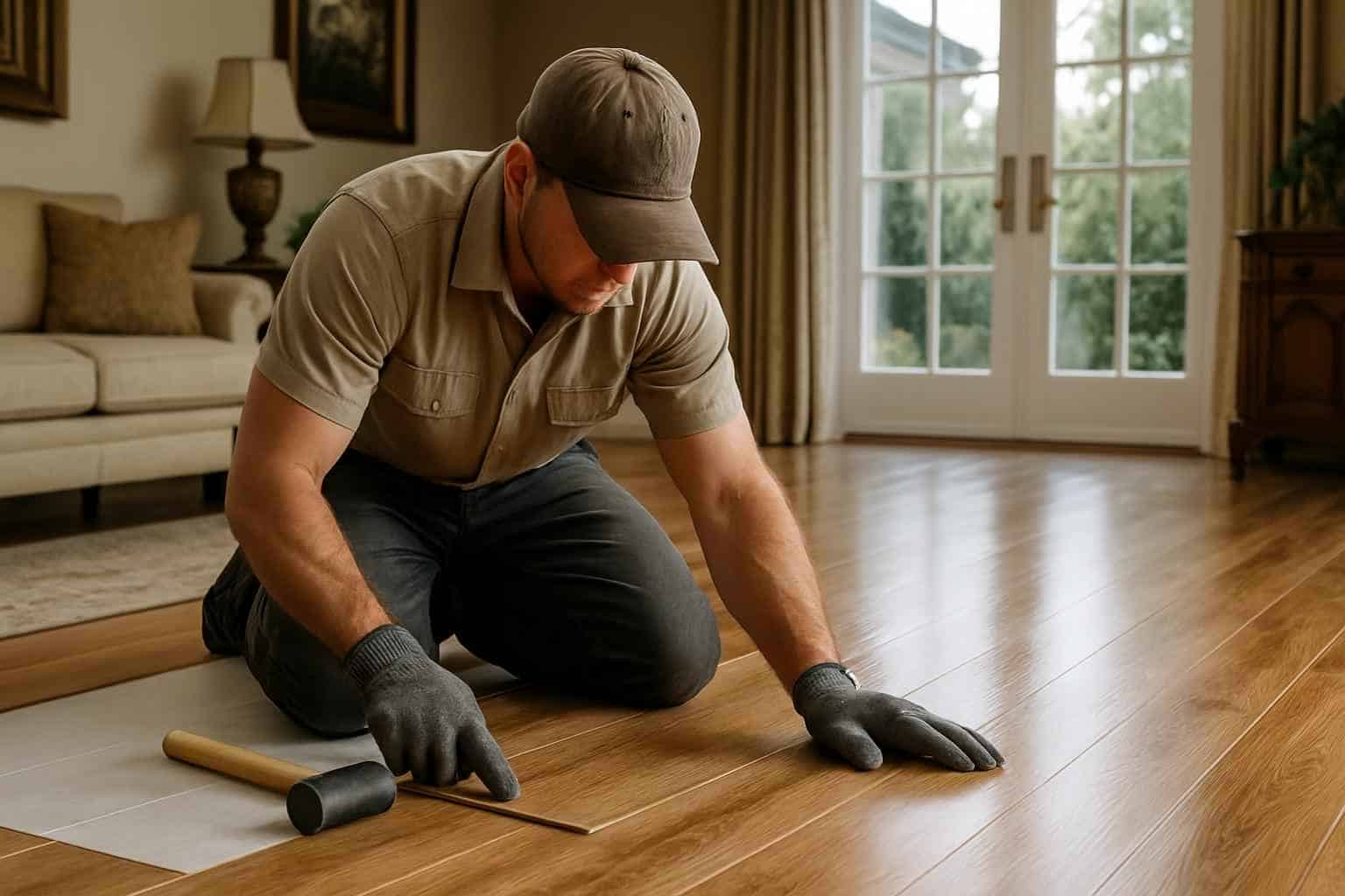 Laminate Flooring Installer in Waring TX