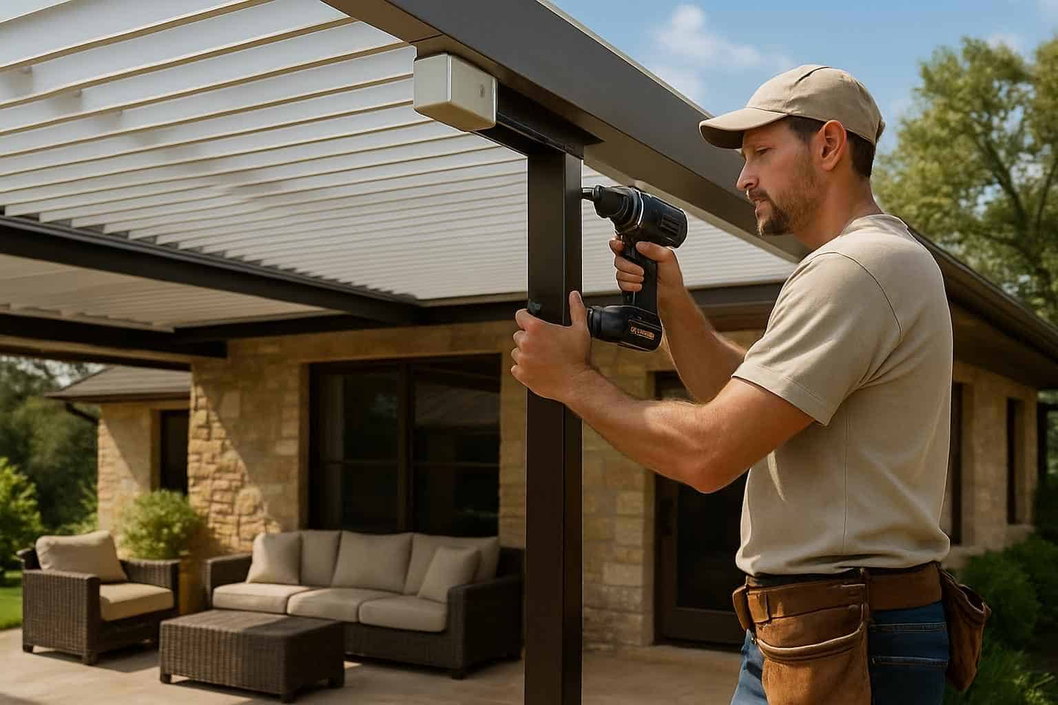 Louvered Patio Cover Installer in Camp Verde TX