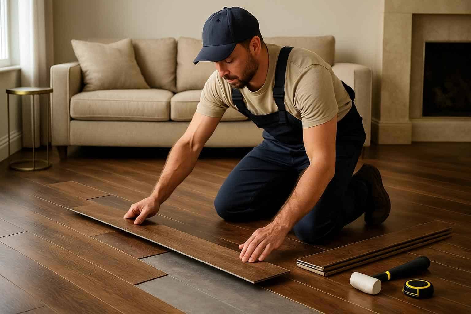 Luxury Vinyl Plank Installer in Waring TX