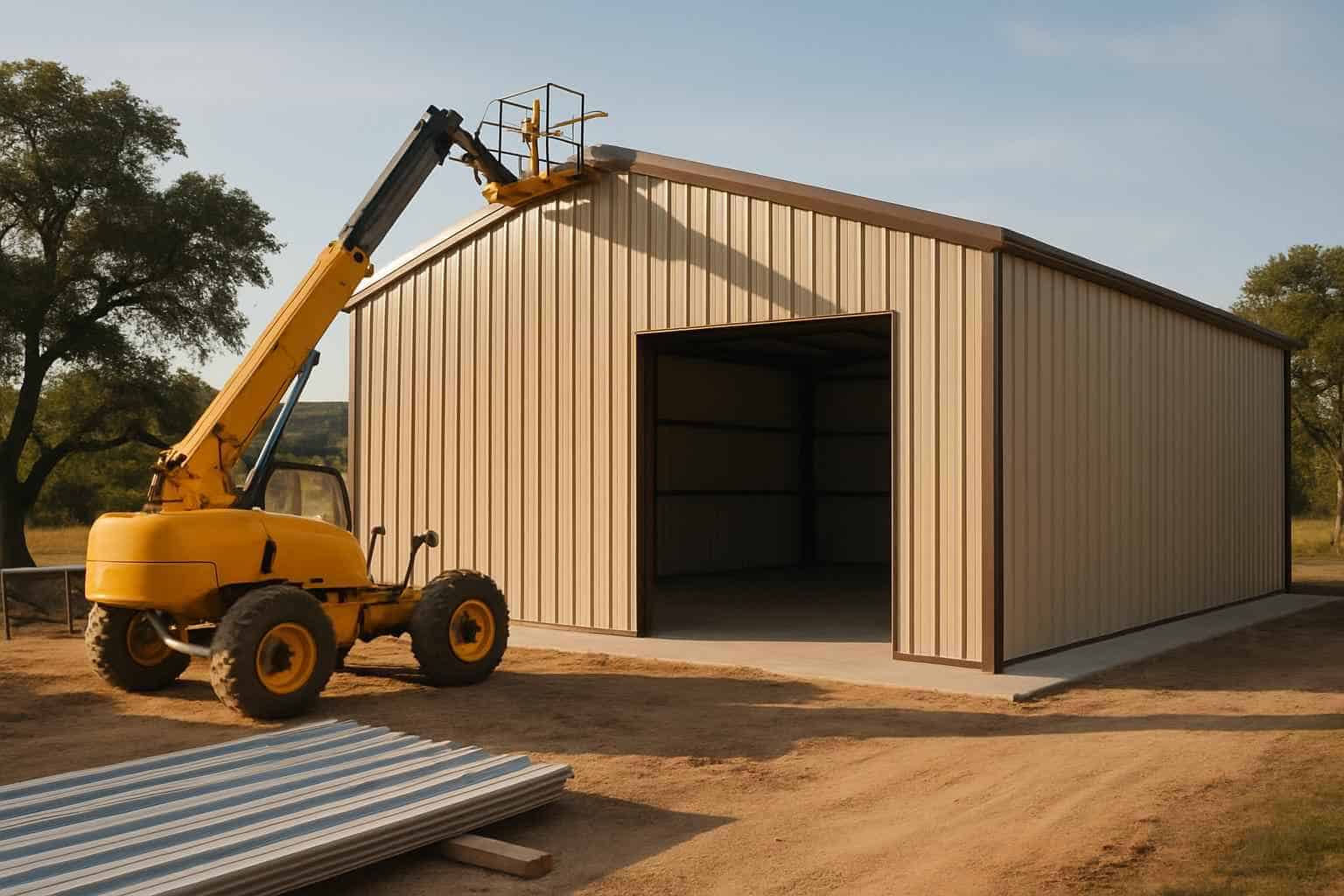 Metal Building Construction Company in Sisterdale TX