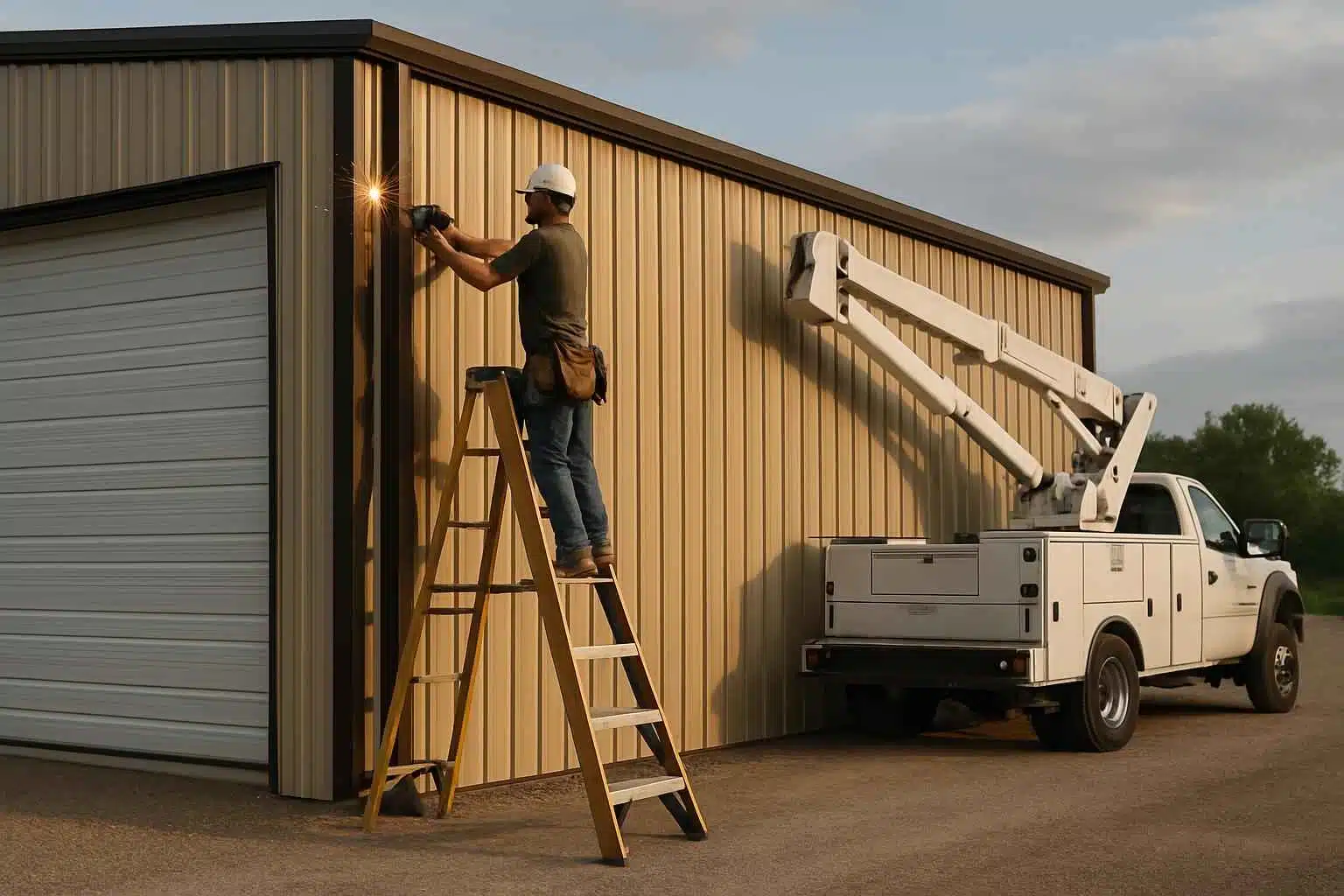 Metal Building Construction Contractor In Center Point TX Metal Building Repair Service in Center Point TX