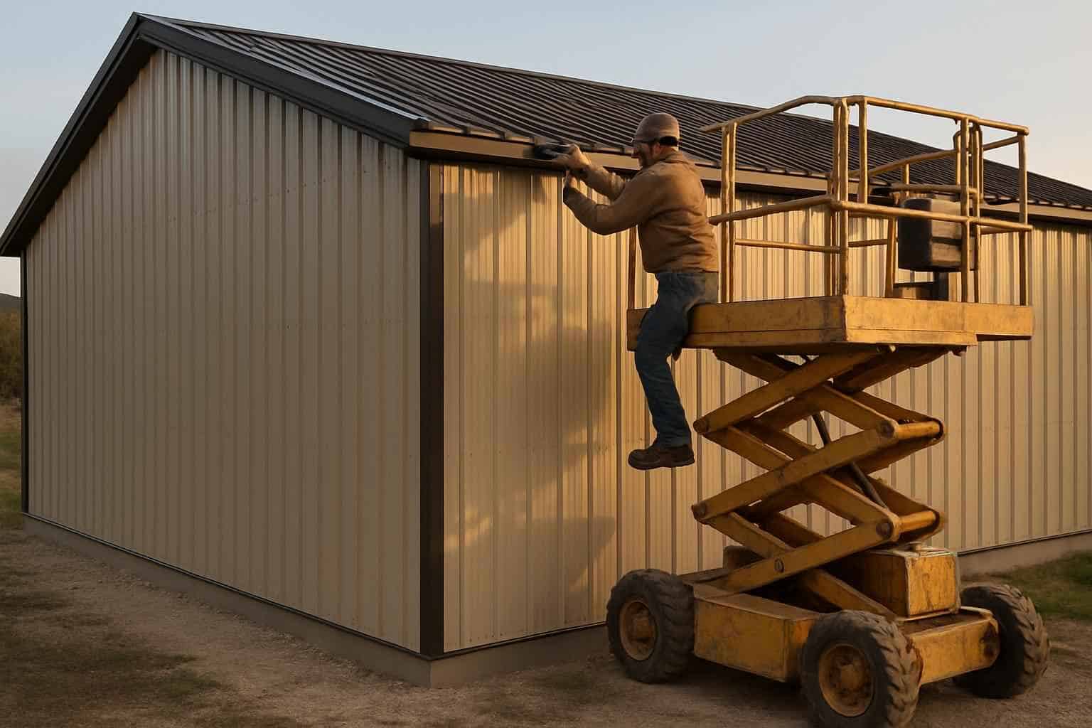 Metal Building Construction Contractor In Ingram TX Metal Building Repair Service in Ingram TX