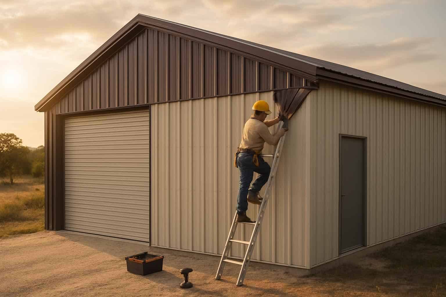 Metal Building Repair Service in Sisterdale TX