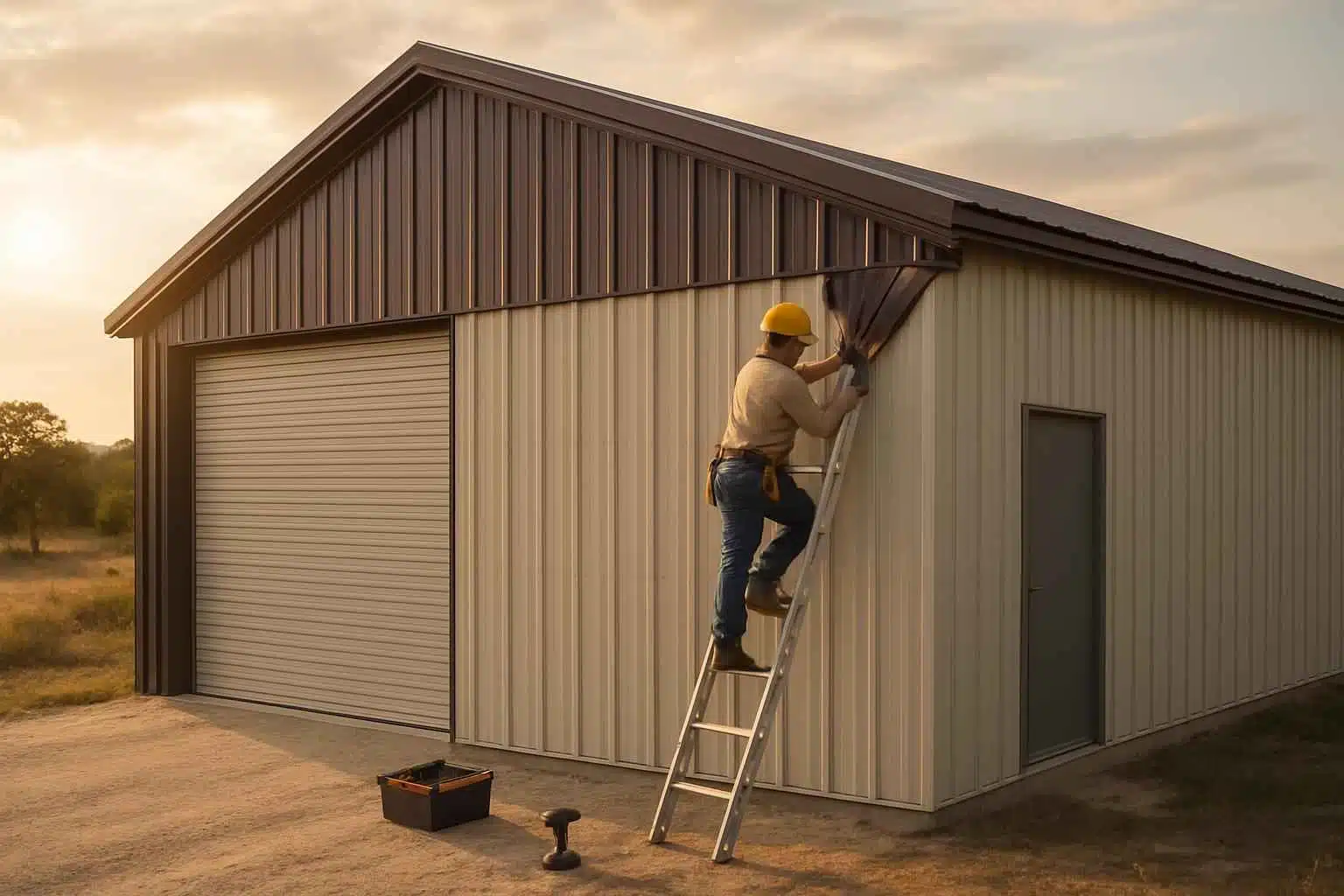 Metal Building Construction Contractor In Sisterdale TX Metal Building Repair Service in Sisterdale TX