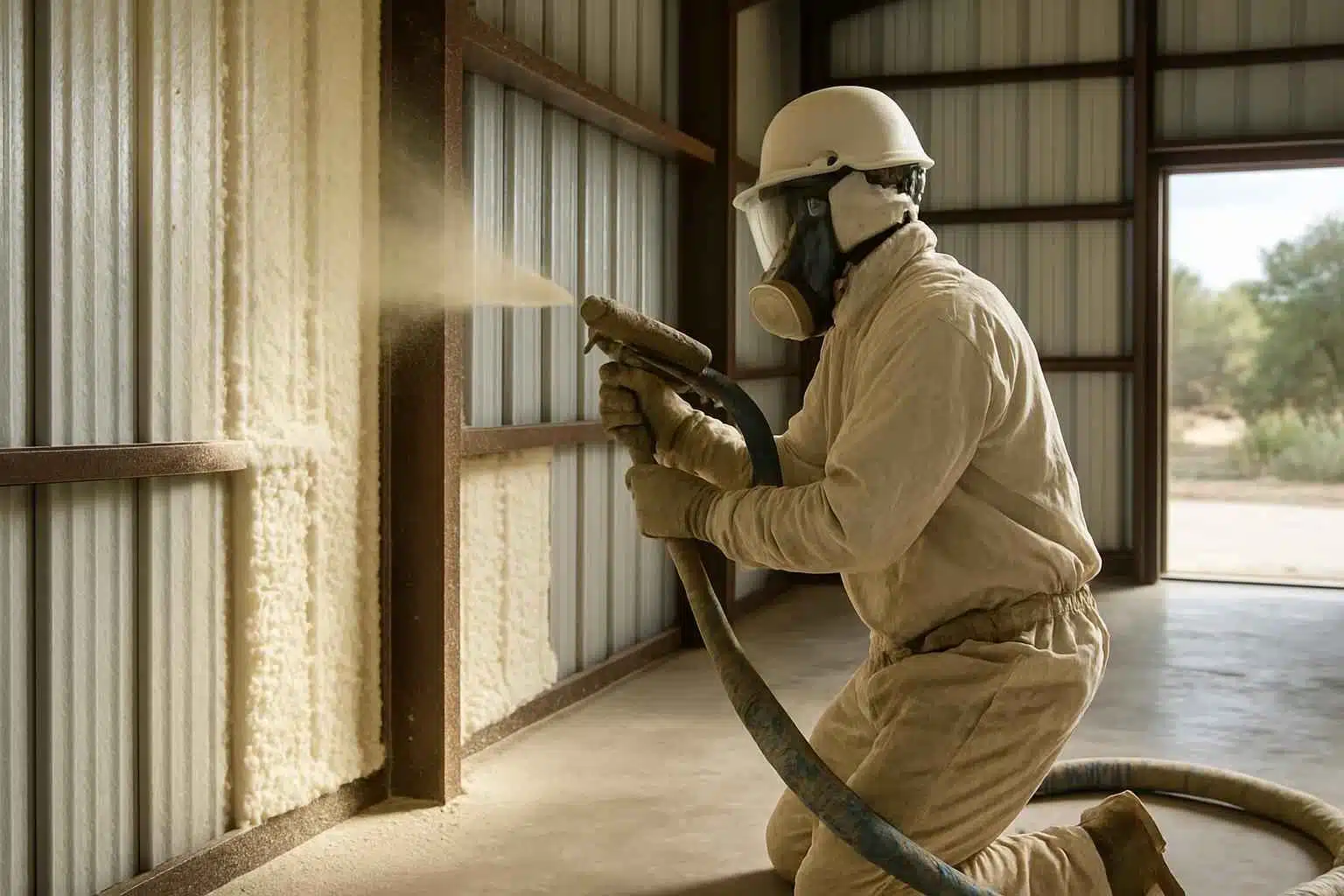Metal Building Spray Foam Contractor in Camp Verde TX