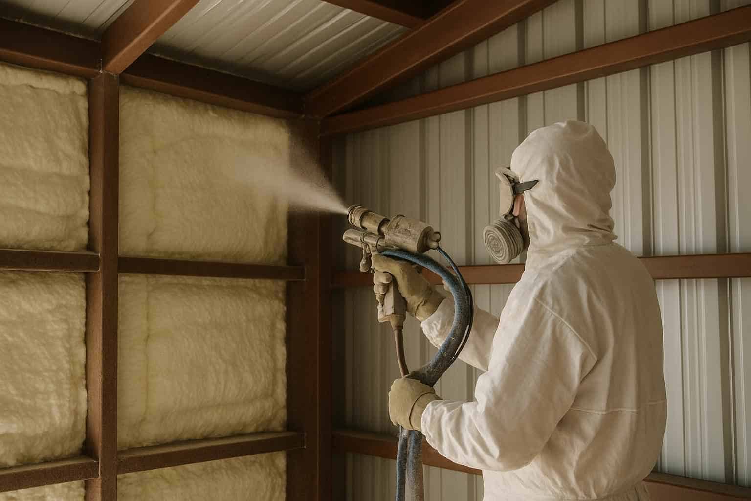 Metal Building Spray Foam Contractor in Johnson City TX
