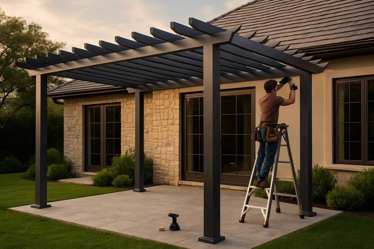 Metal Pergola Builder in Ingram TX