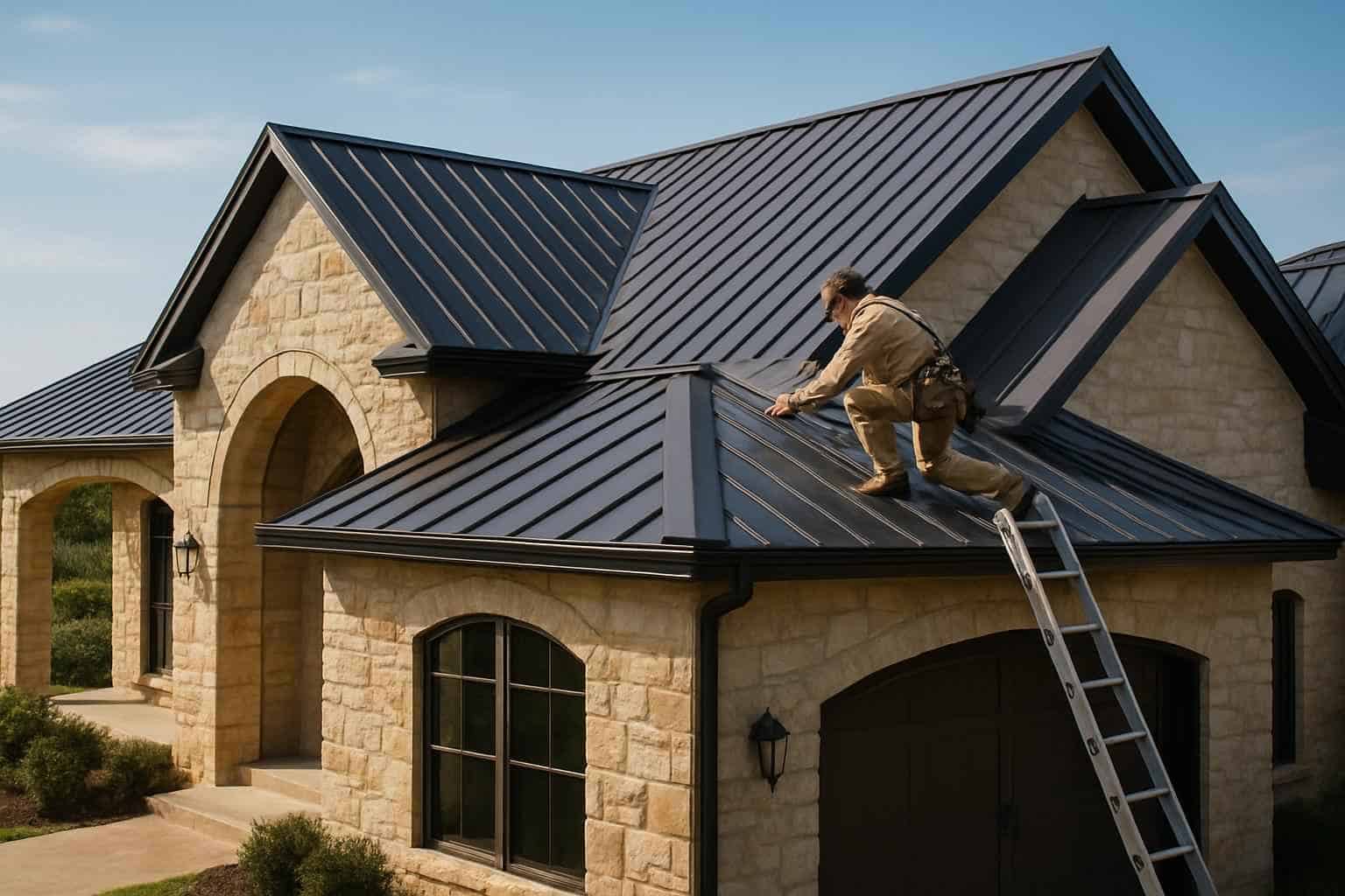 Metal Roofing Contractor in Center Point TX