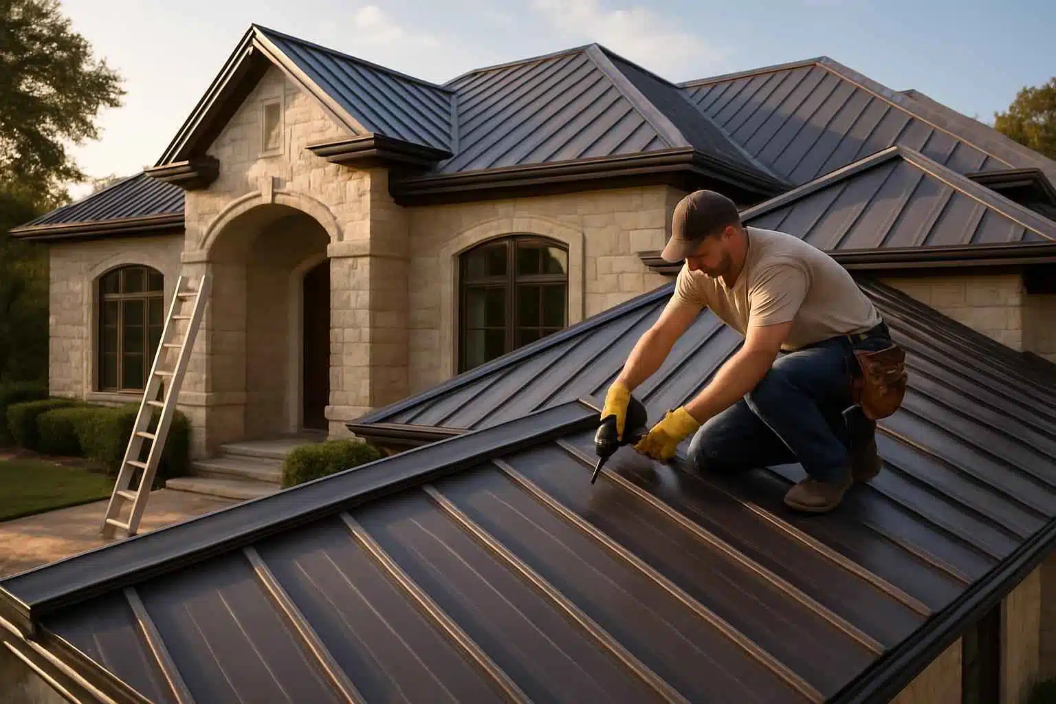 Metal Roofing Contractor in Ingram TX