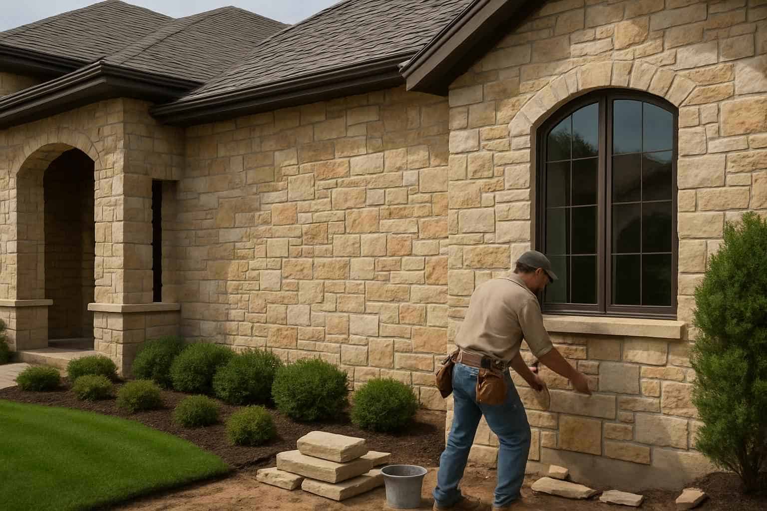 Natural Stone Siding Contractor in Ingram TX