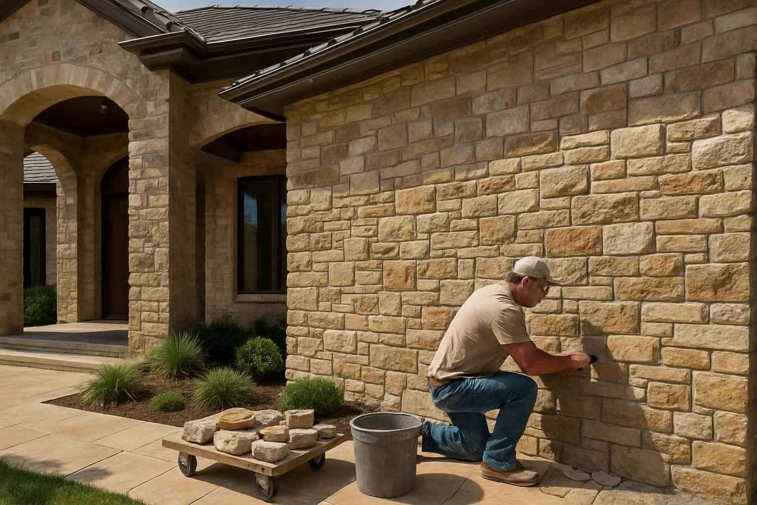 Natural Stone Siding Contractor in Johnson City TX