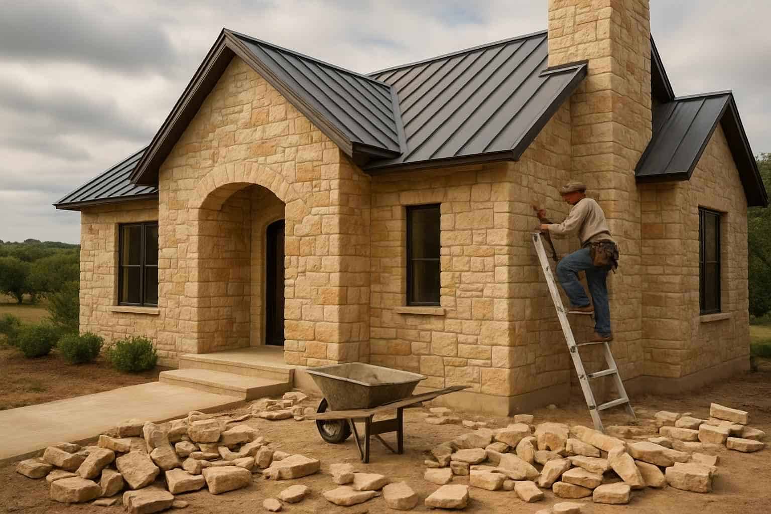 Natural Stone Siding Contractor in Waring TX
