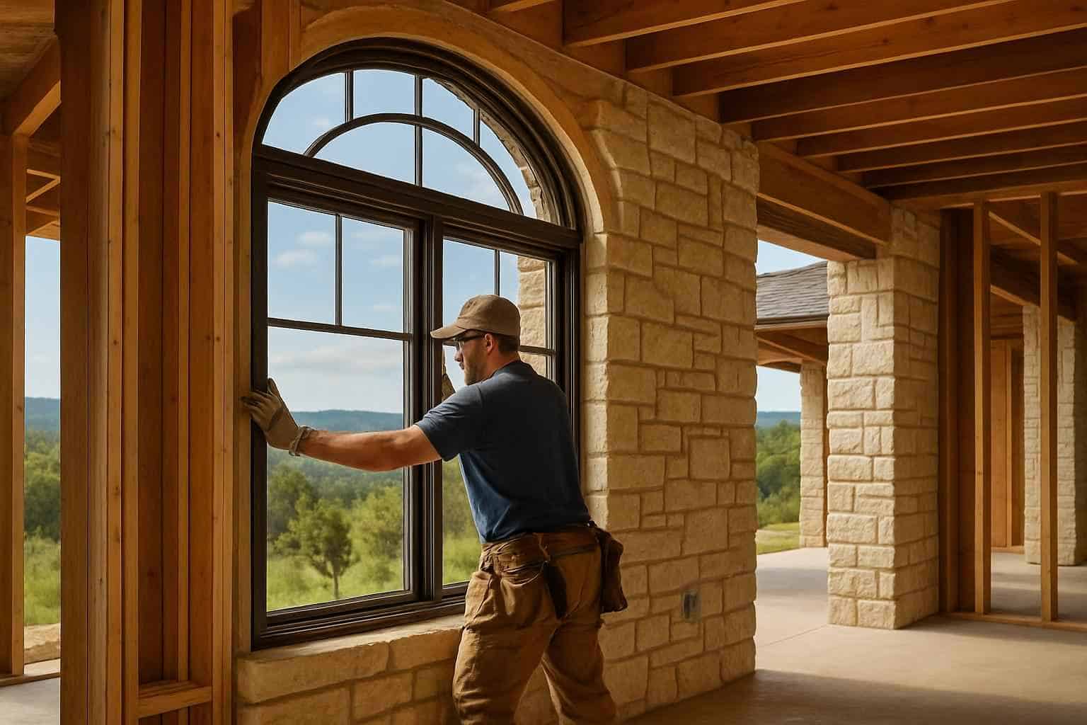 New Construction Window Installation in Camp Verde TX