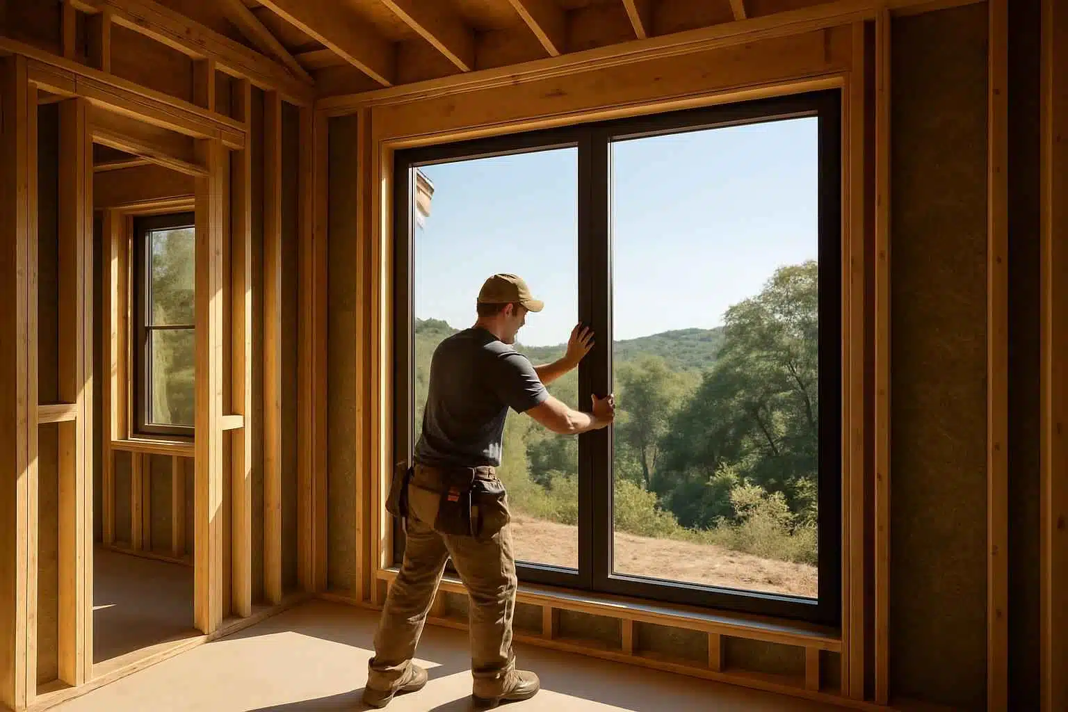 New Construction Window Installation in Ingram TX