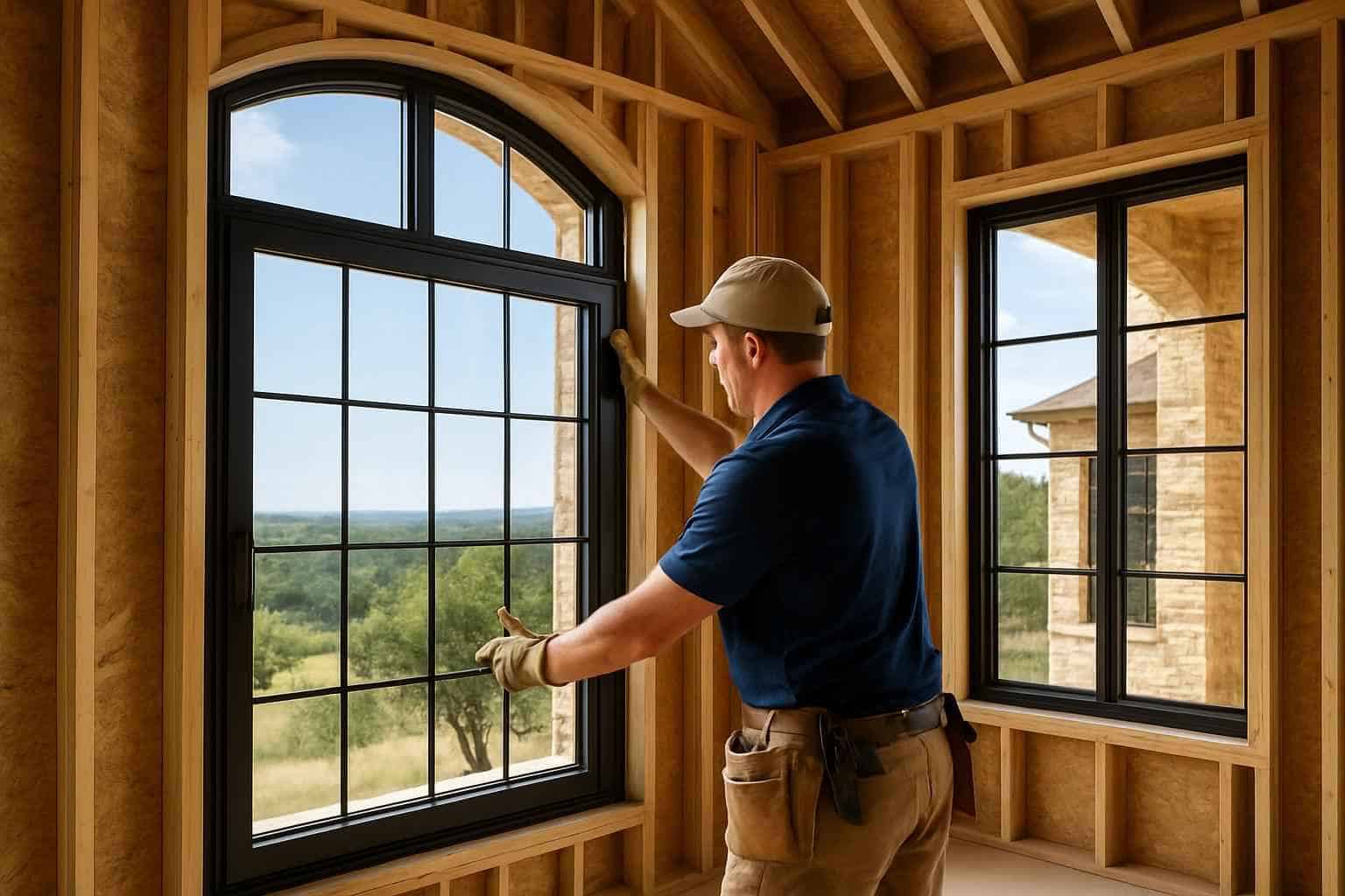New Construction Window Installation in Johnson City TX