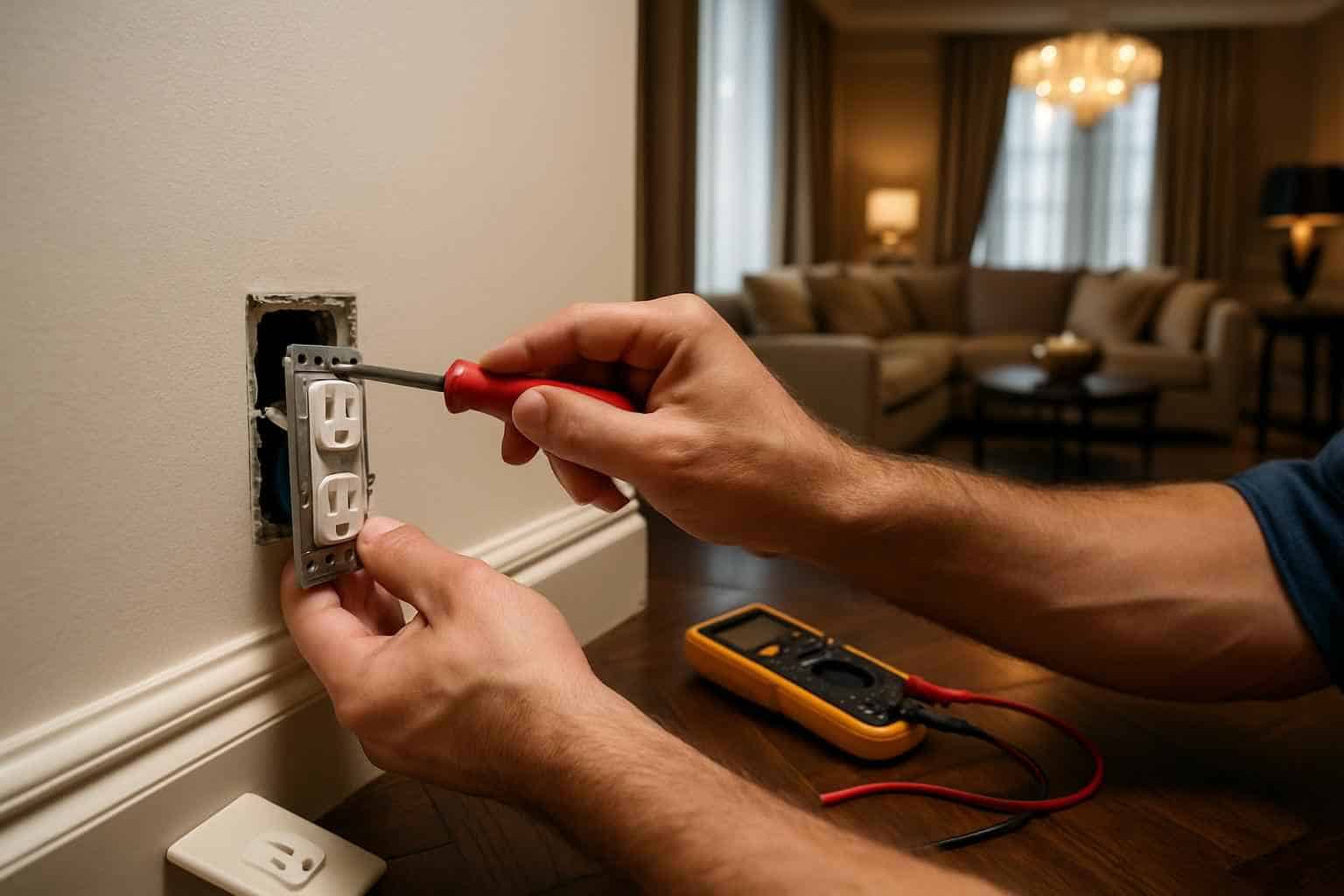 Outlet Repair Service in Sisterdale TX