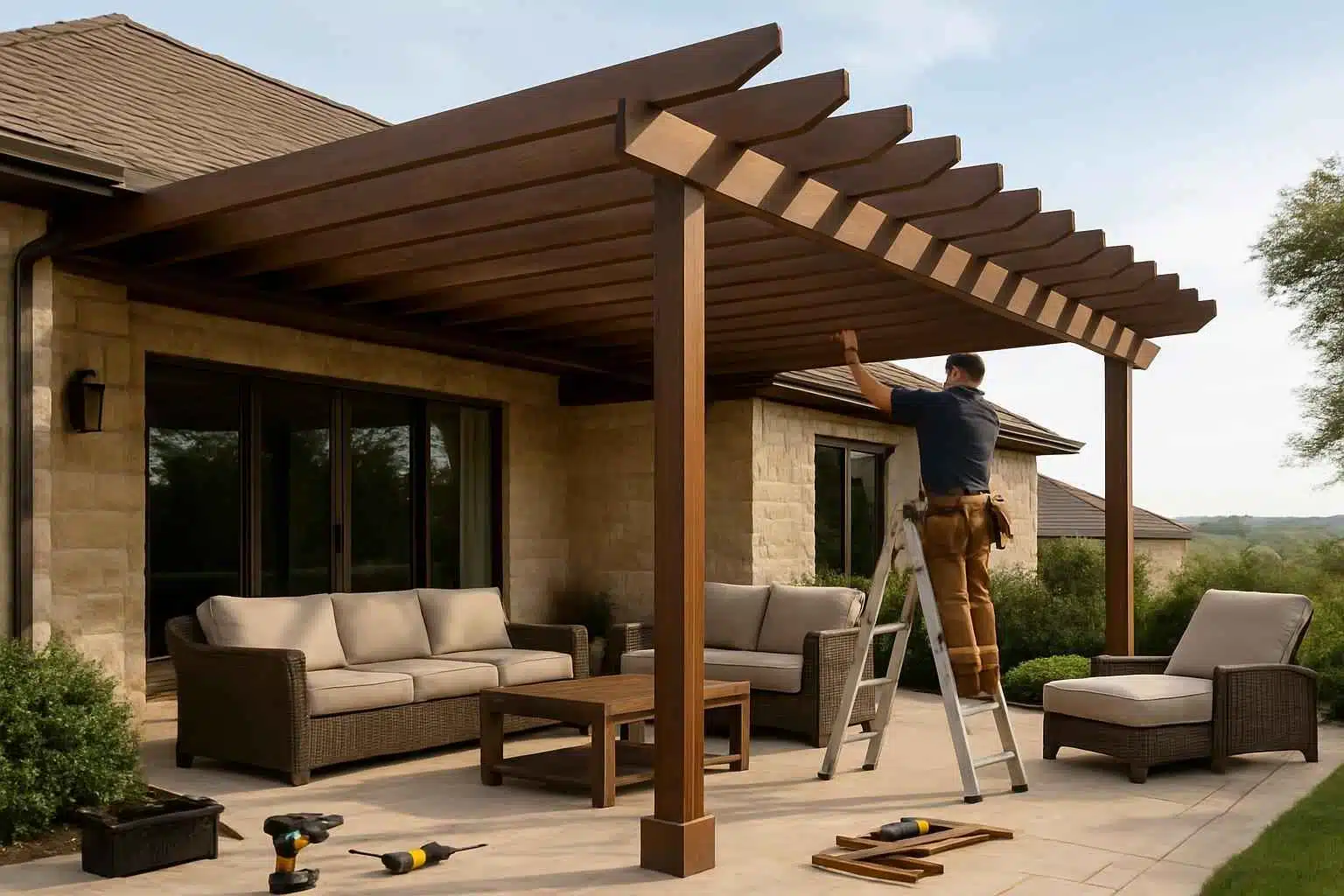 Patio Cover Installation Contractor In Johnson City TX Patio Cover Repair Service in Johnson City TX