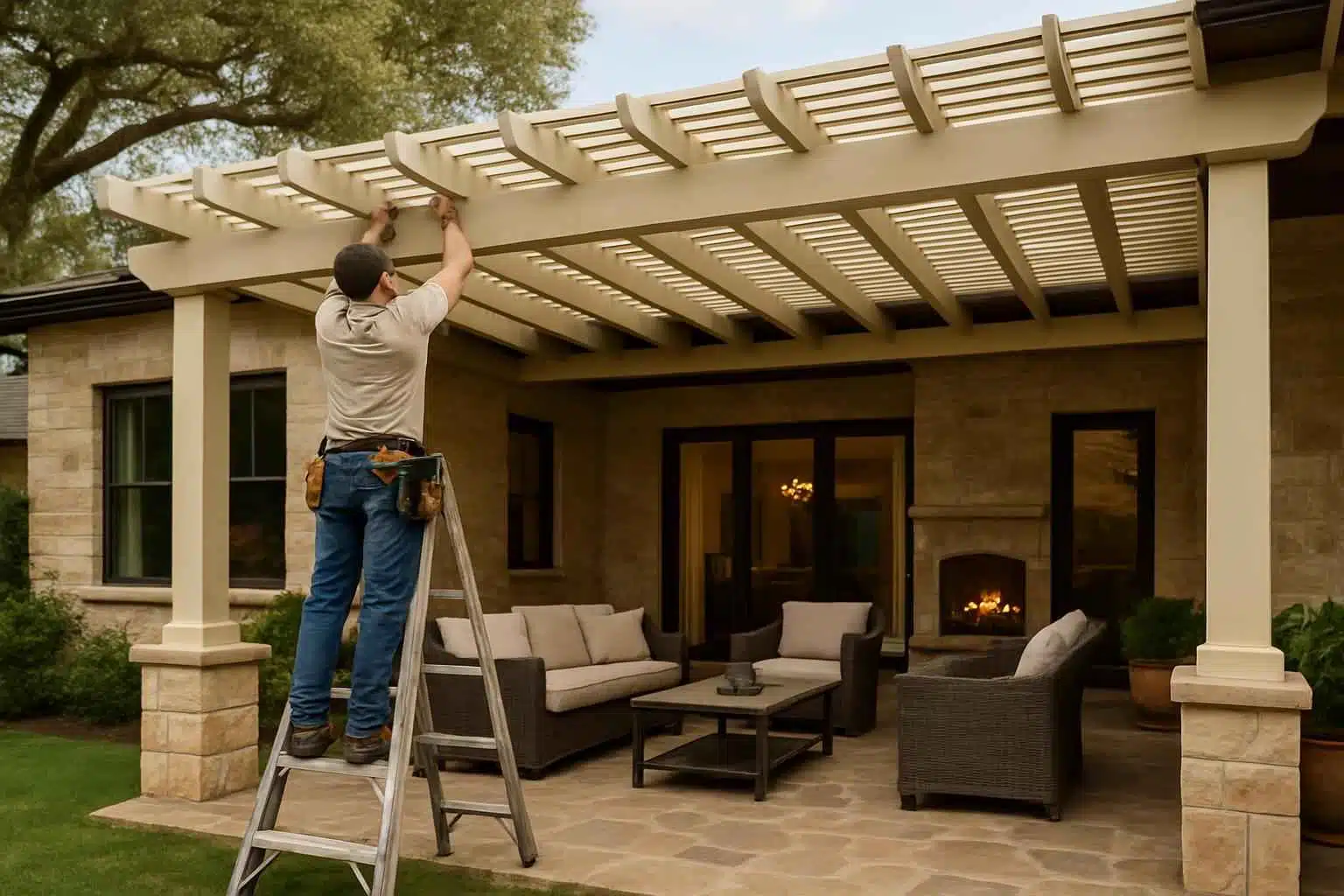 Patio Cover Installation Contractor In Sisterdale TX Patio Cover Repair Service in Sisterdale TX