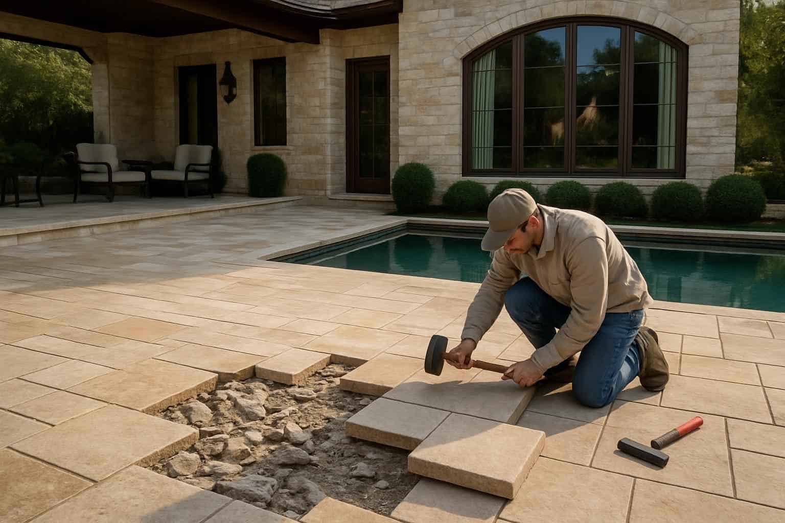 Patio Repair Service in Waring TX