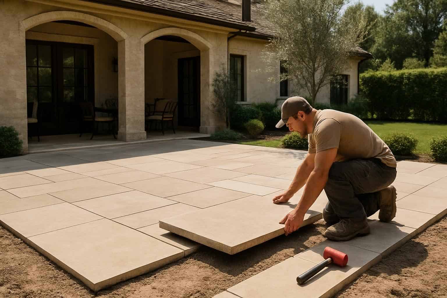 Concrete Slabs Foundations Contractor In Waring TX Patio Slab Installation Service in Waring TX