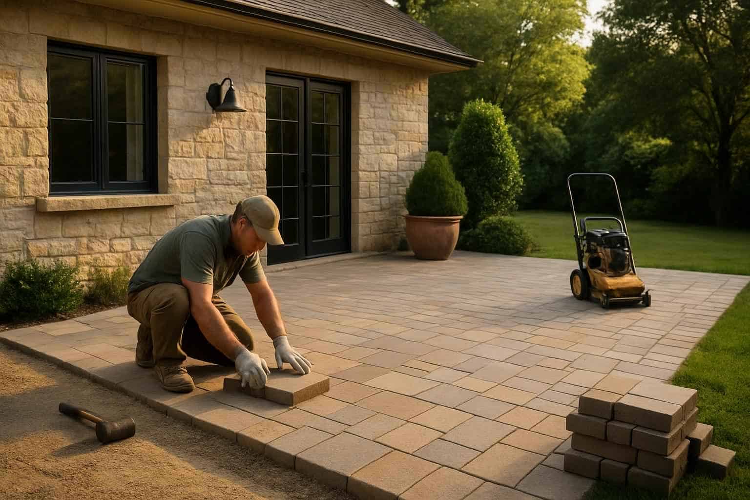 Paver Patio Installation Company in Blanco TX