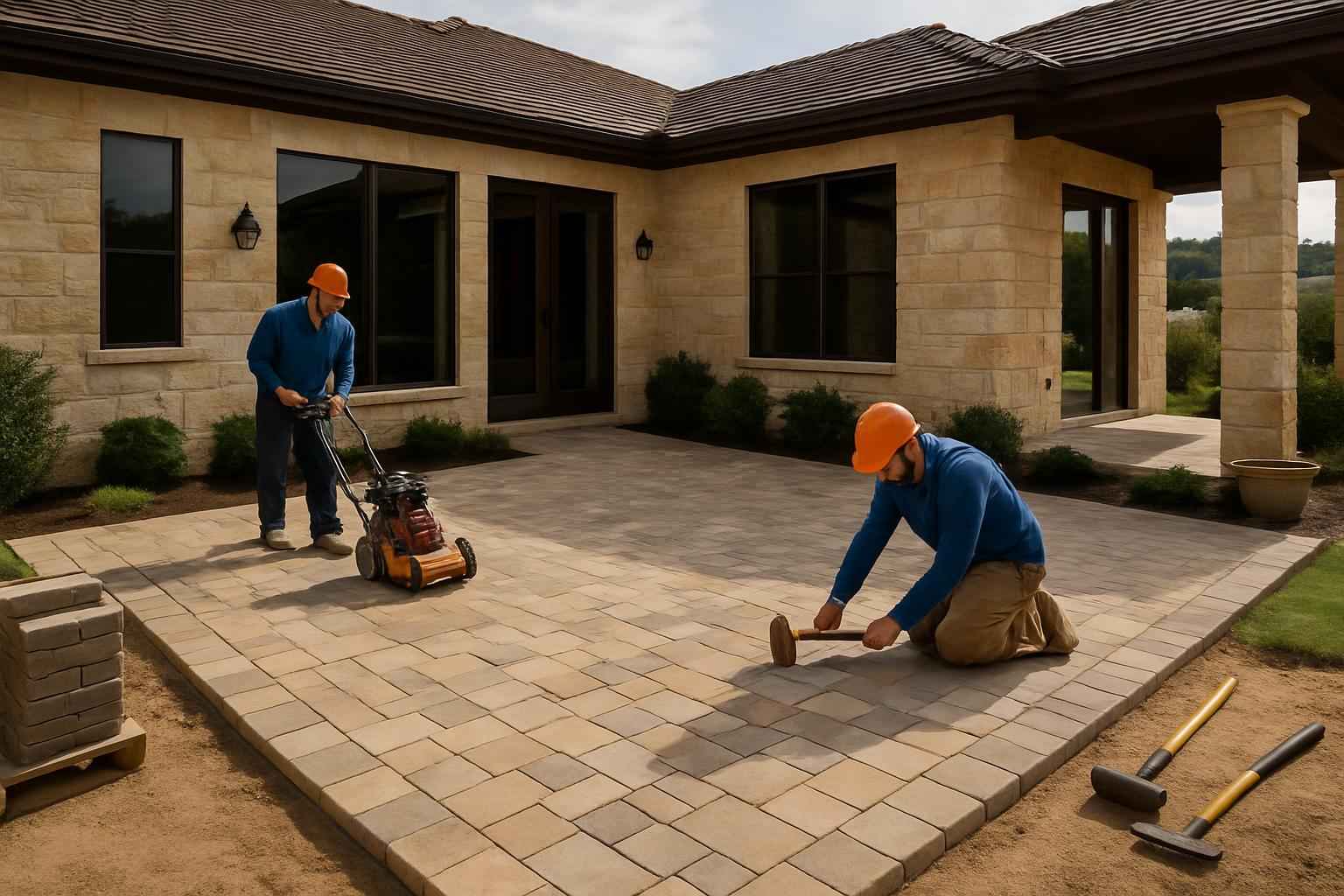Paver Patio Installation Company in Camp Verde TX