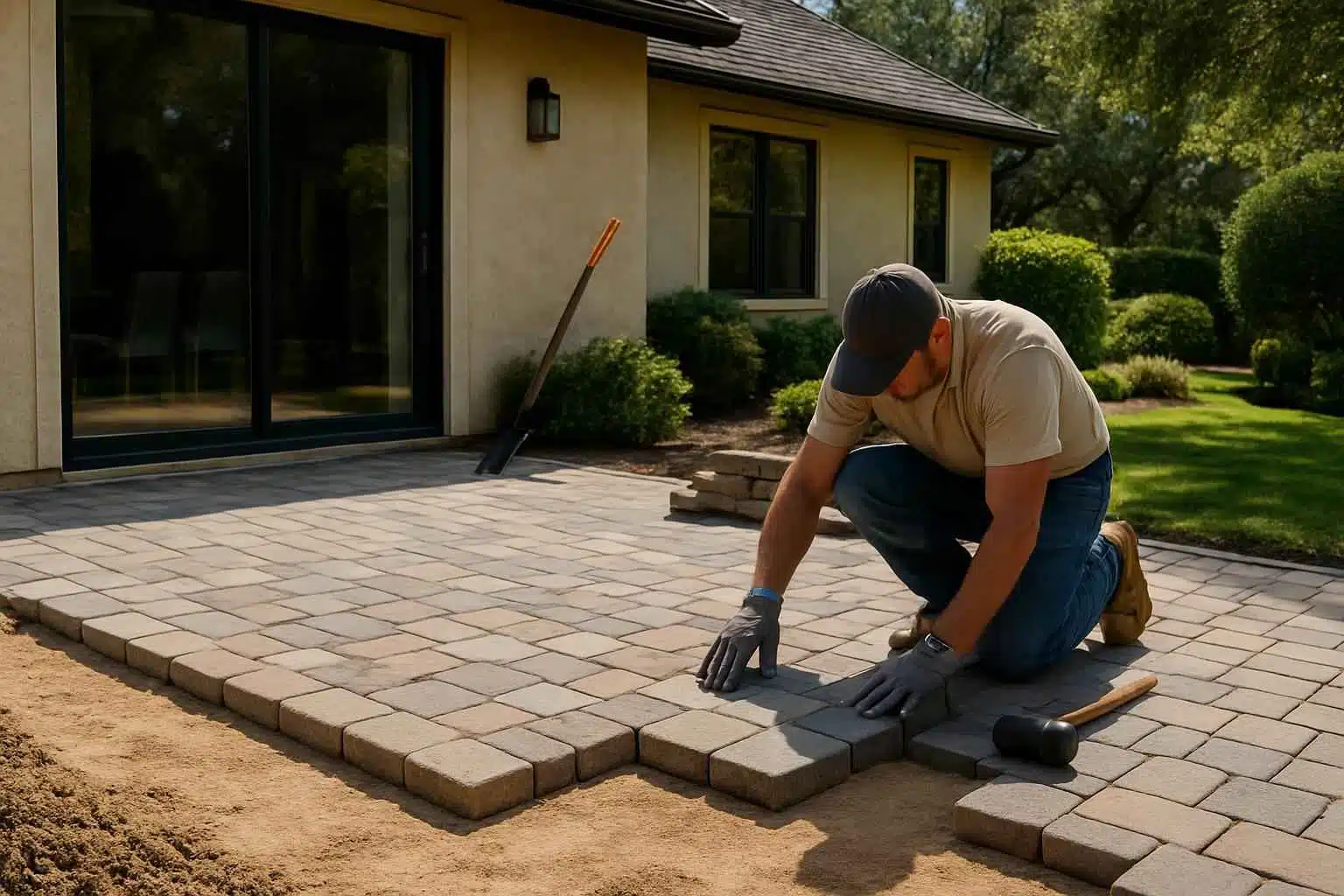 Paver Patio Installation Company in Center Point TX