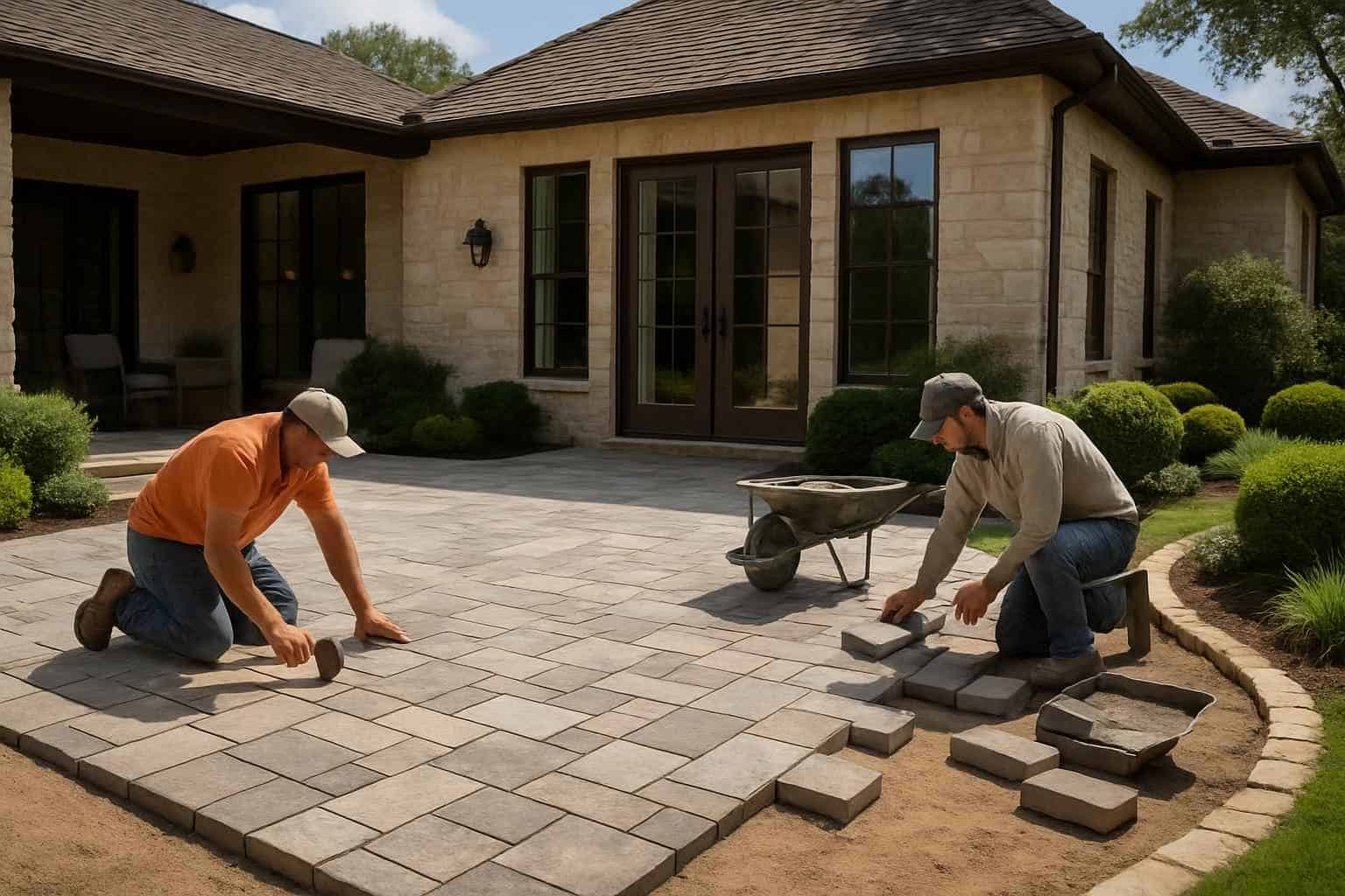 Paver Patio Installation Company in Ingram TX