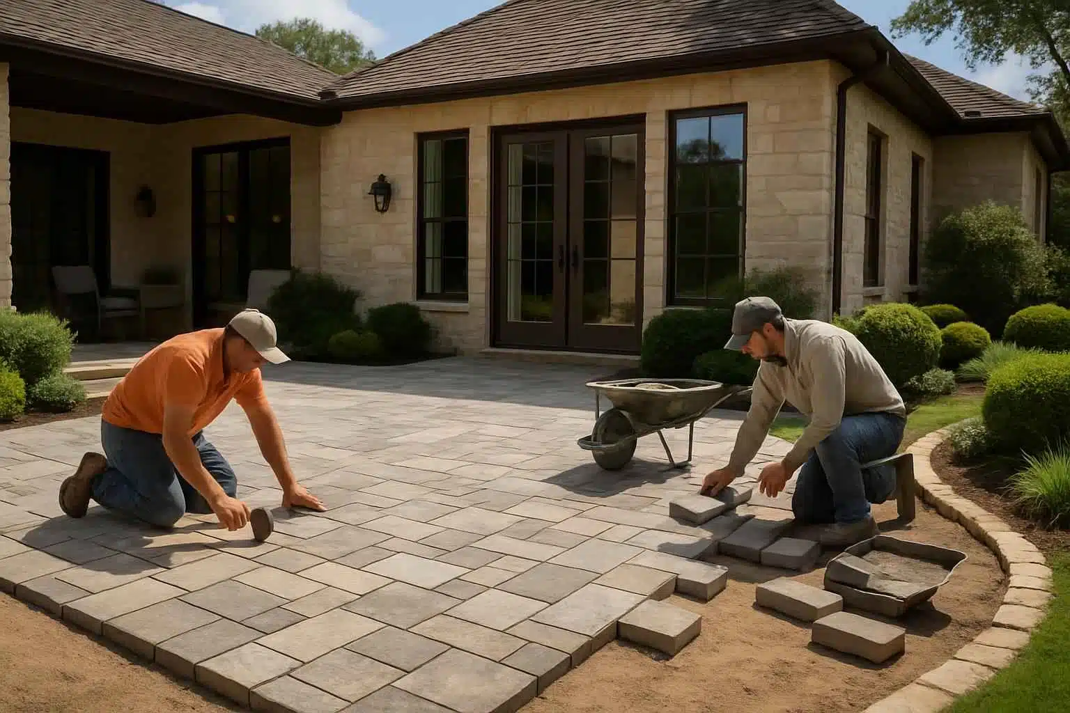 Paver Patio Installation Company in Ingram TX