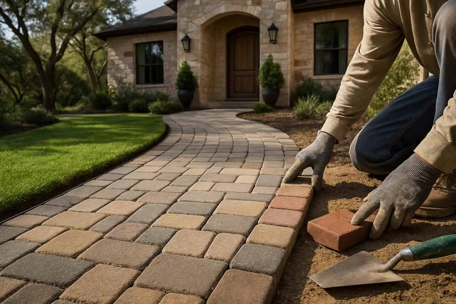 Path Walkway Contractor In Blanco TX Paver Walkway Installation Service in Blanco TX