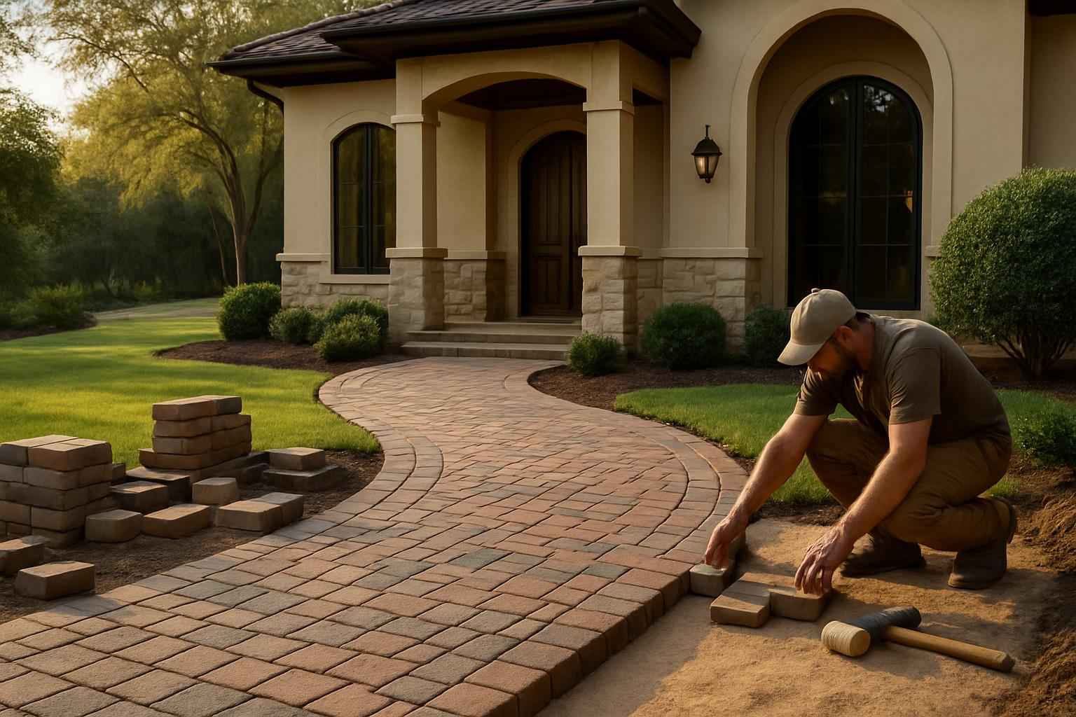 Path Walkway Contractor In Camp Verde TX Paver Walkway Installation Service in Camp Verde TX