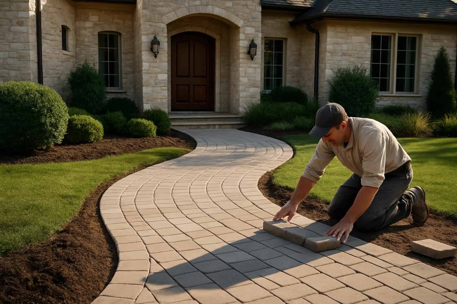 Path Walkway Contractor In Center Point TX Paver Walkway Installation Service in Center Point TX