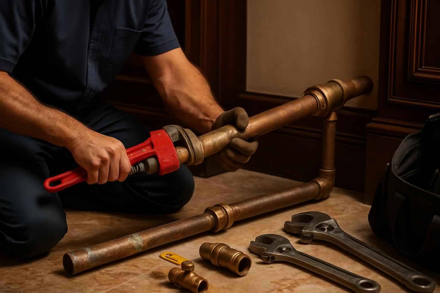 Pipe Repair Service in Waring TX