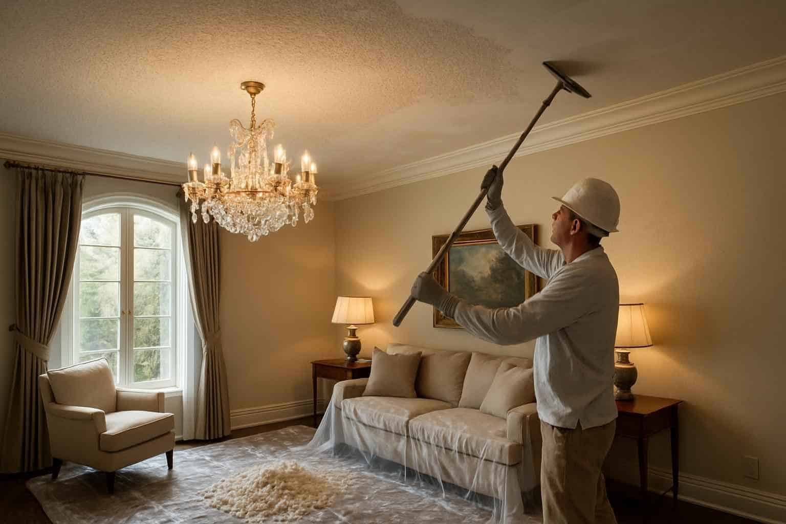 Popcorn Ceiling Removal Service in Camp Verde TX