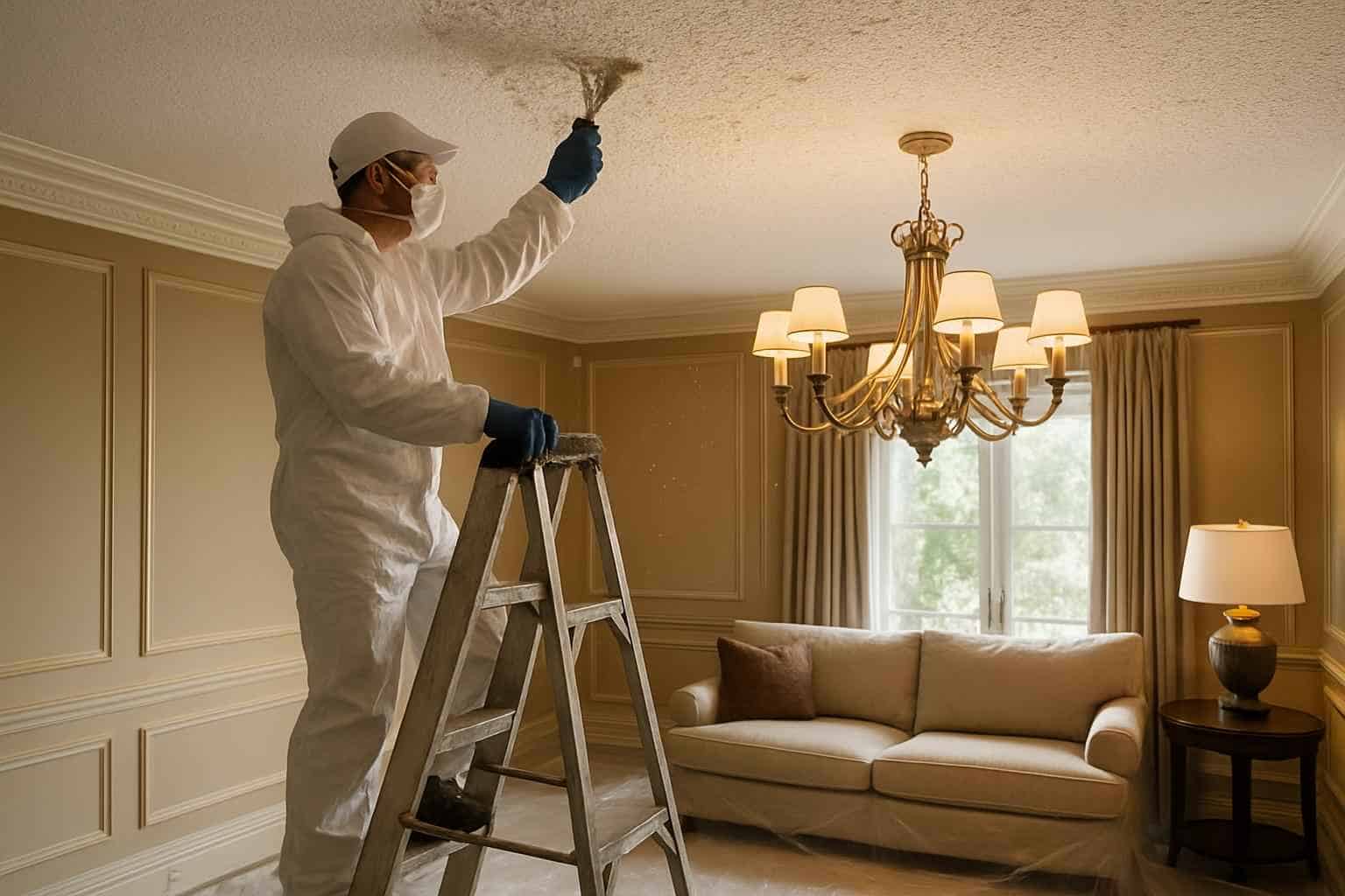 Popcorn Ceiling Removal Service in Ingram TX