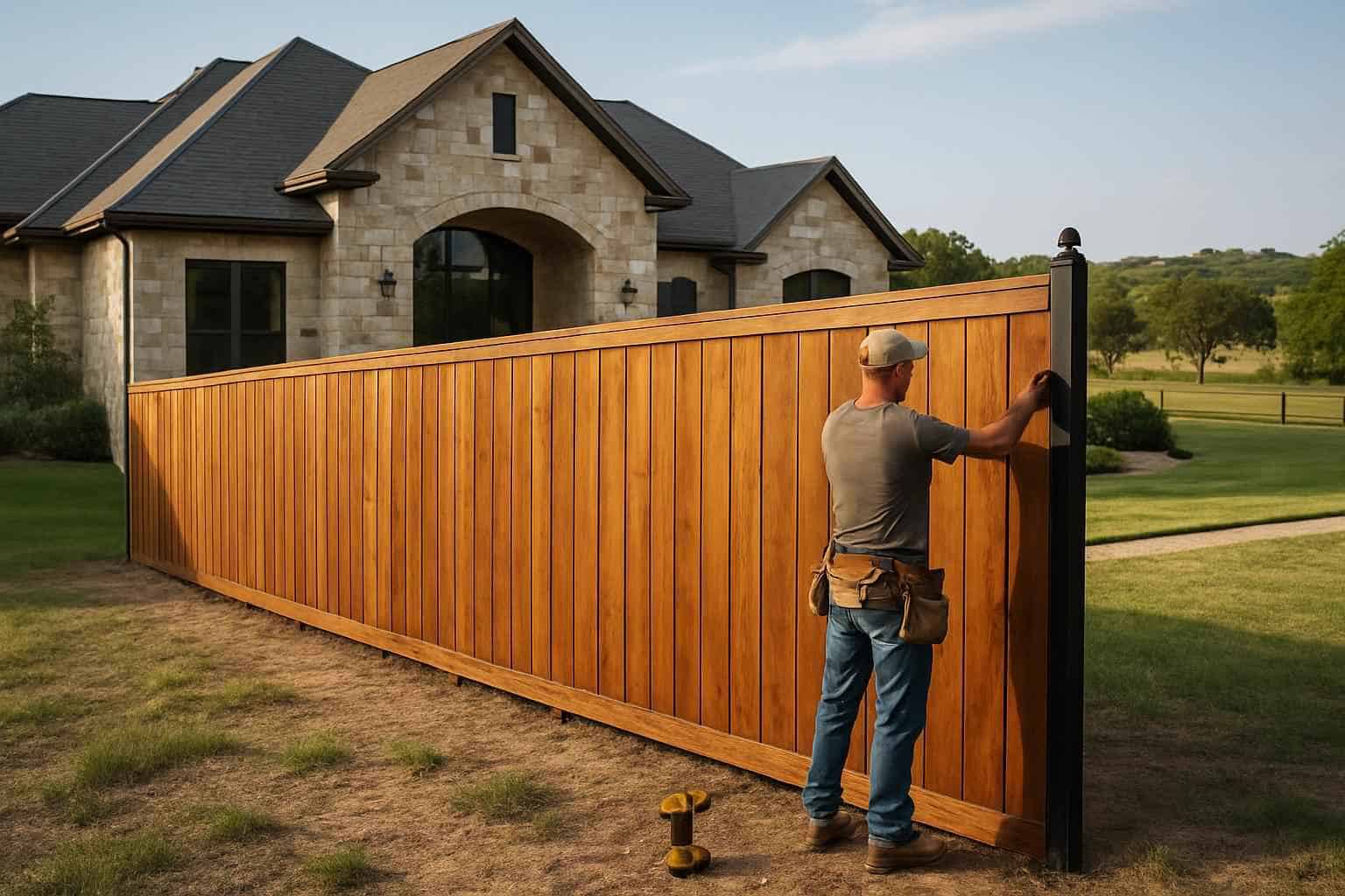 Privacy Fence Installer in Johnson City TX