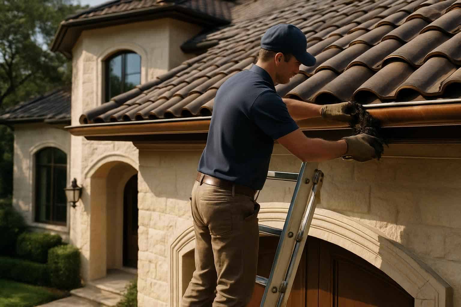 Gutter Installation Contractor In Blanco TX Rain Gutter Cleaning Service in Blanco TX