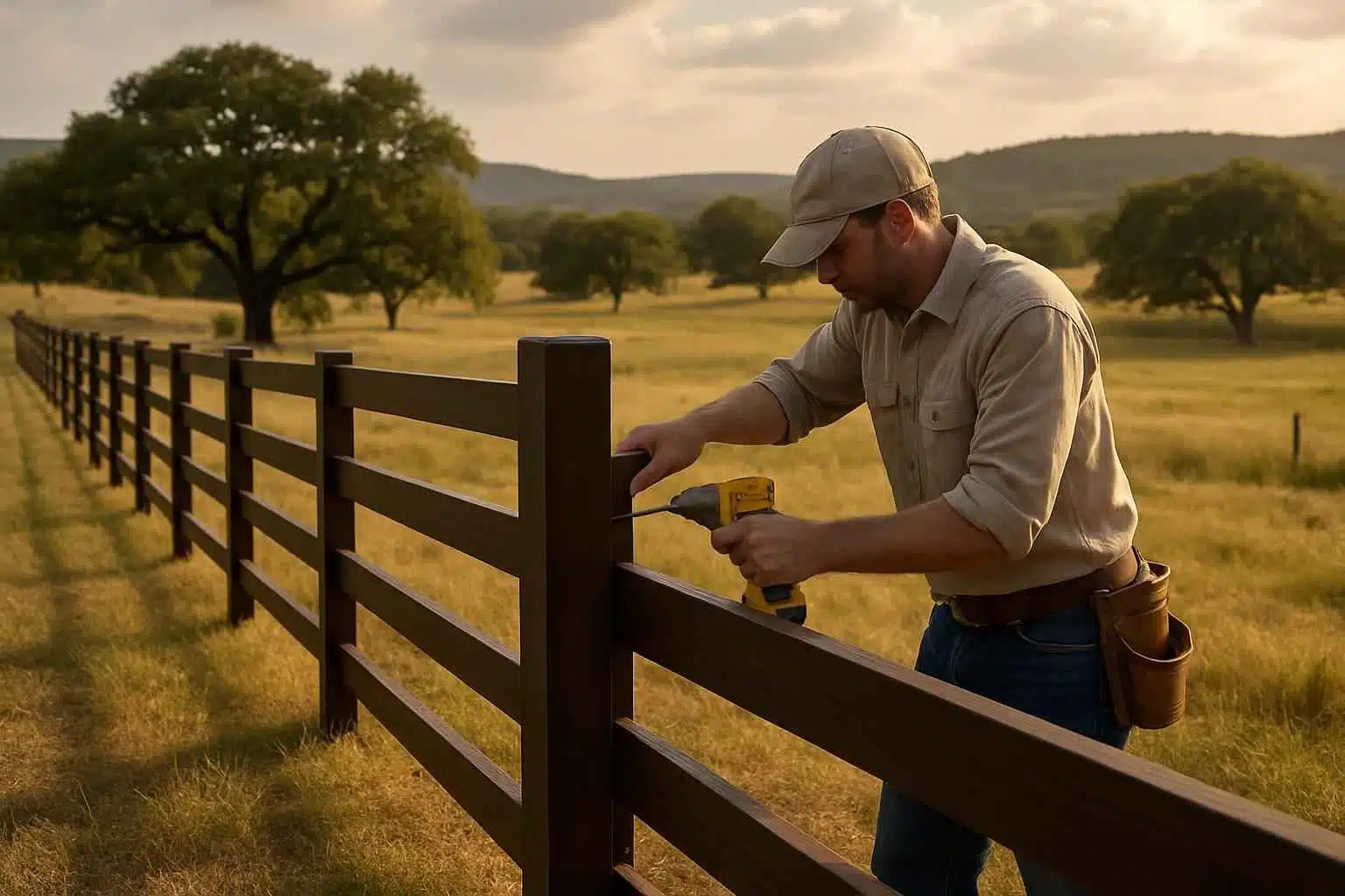 Fence Installation Contractor In Ingram TX Ranch Fence Builder in Ingram TX