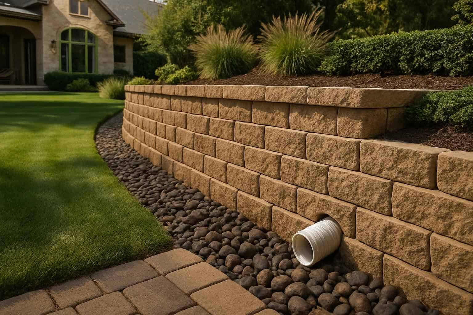 Retaining Wall Contractor In Sisterdale TX Retaining Wall Drainage Service in Sisterdale TX