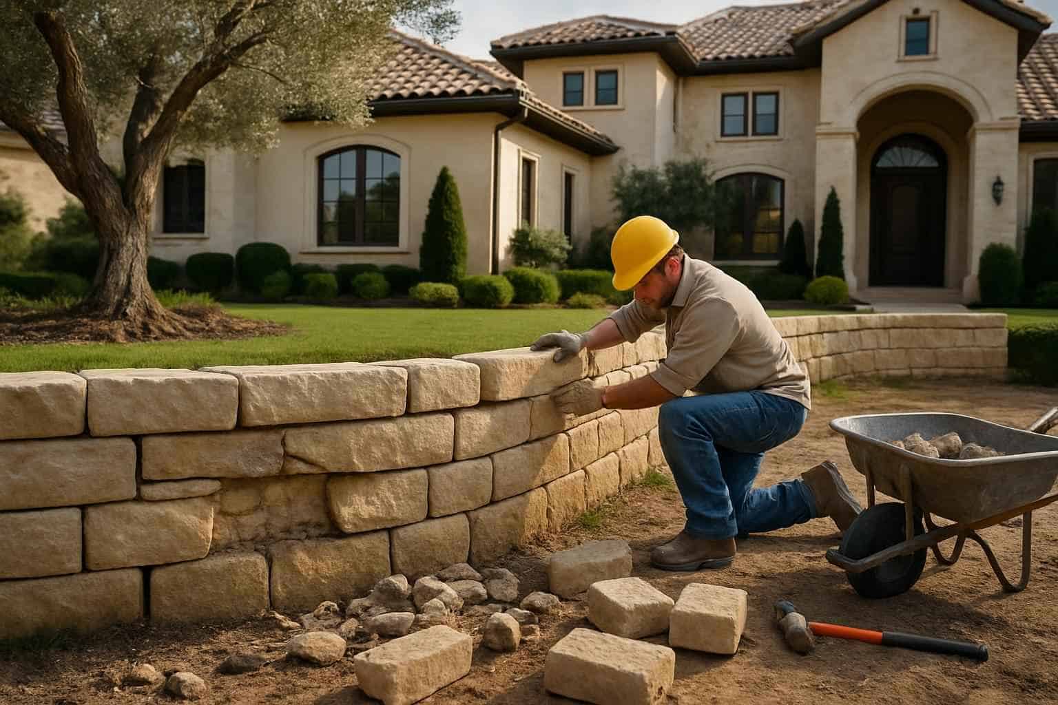 Retaining Wall Repair Service in Blanco TX