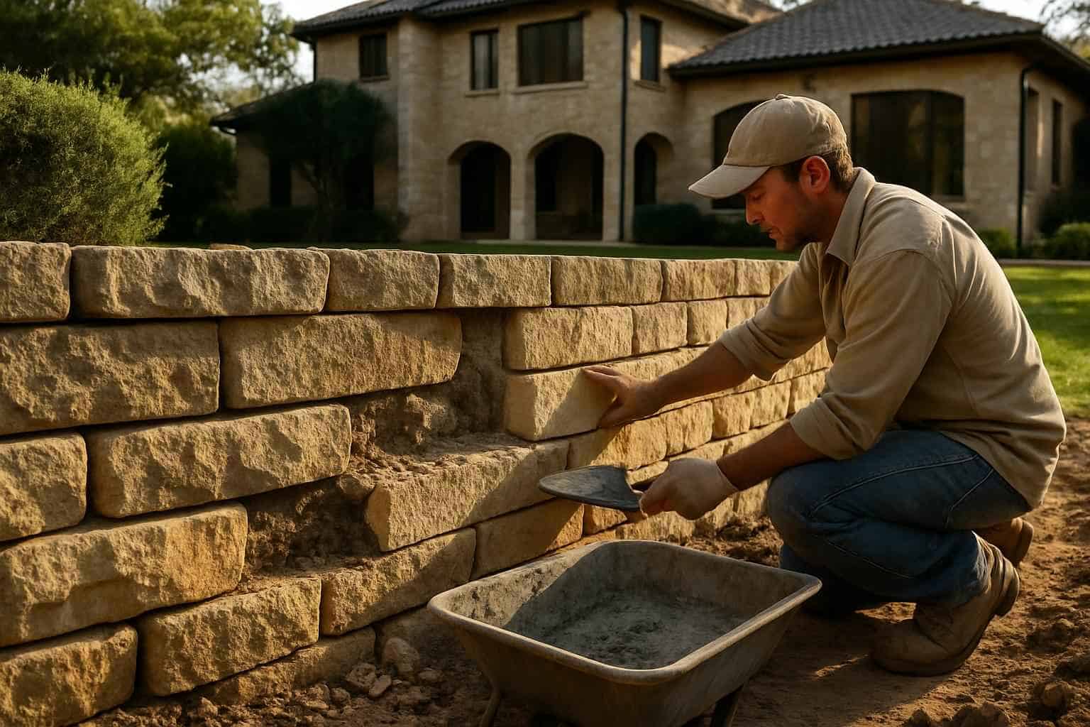 Retaining Wall Repair Service in Ingram TX